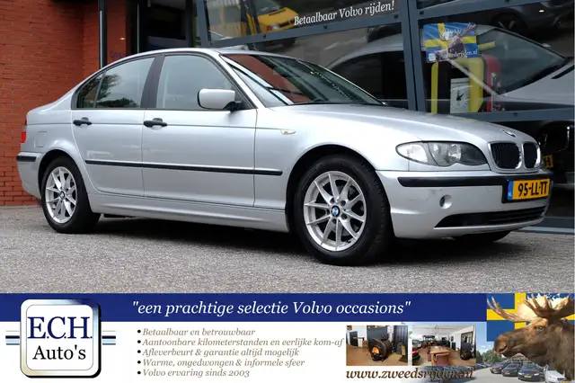 BMW 316 3-serie 316i Black & Silver Aut. Airco
