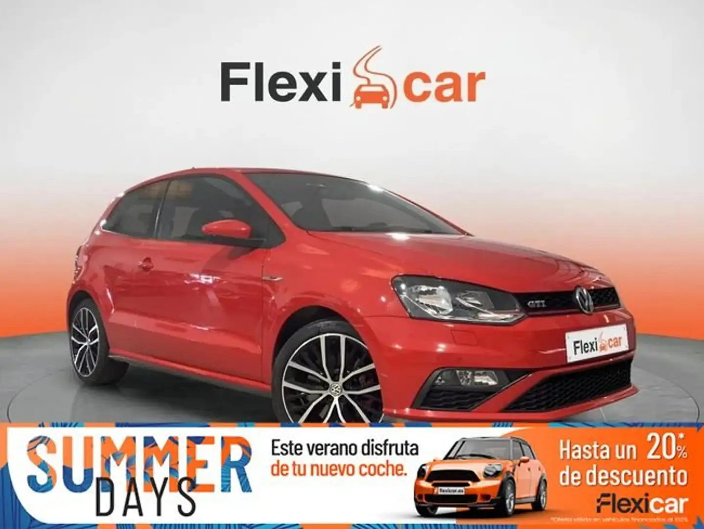 Volkswagen Polo GTI+1.8+TSI+192CV Rojo - 1