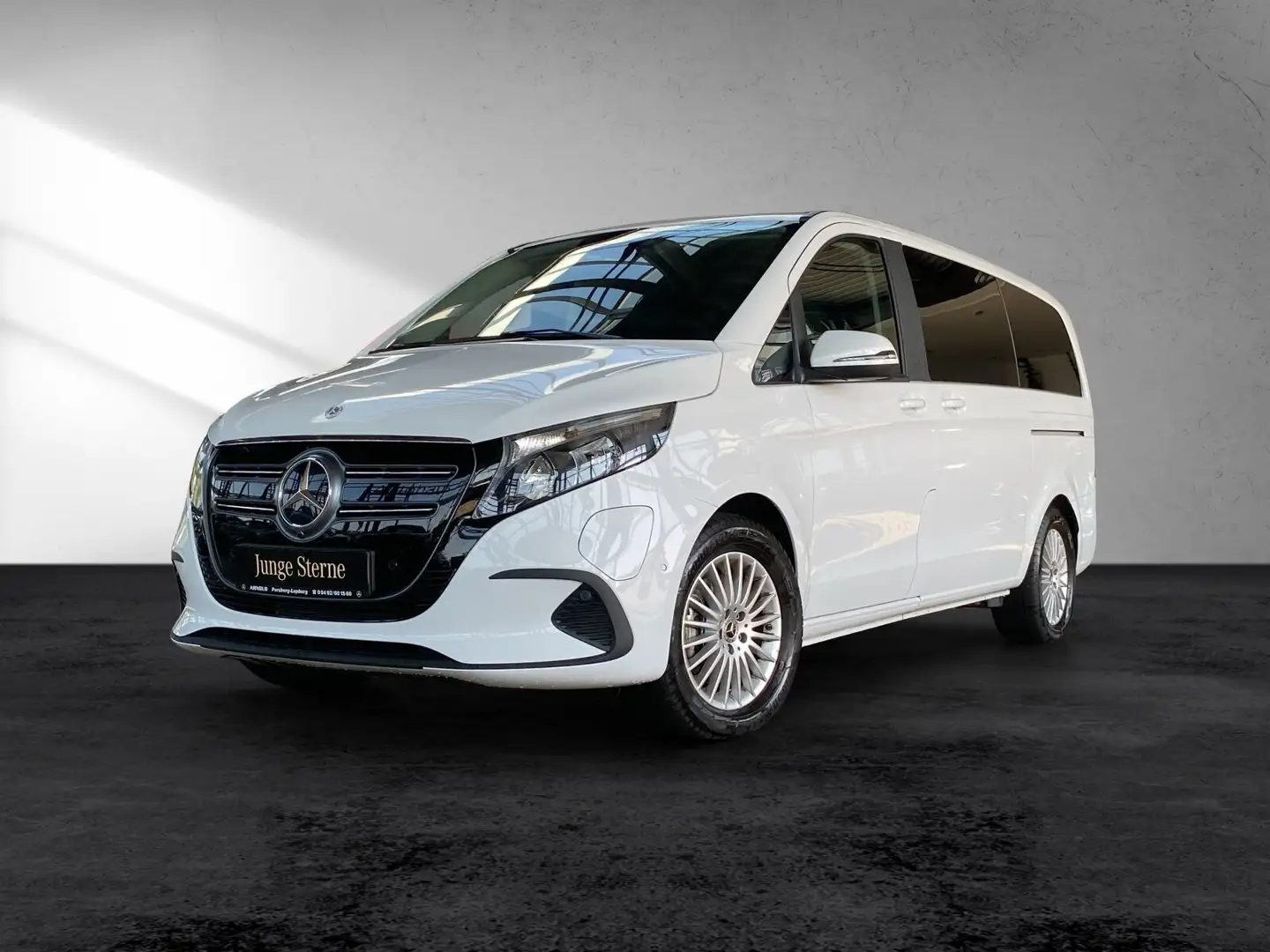 Mercedes-Benz EQV 300 EQV 300 Lang Distr. Kamera Leder Sitzh 8-Sitzer Weiß - 2