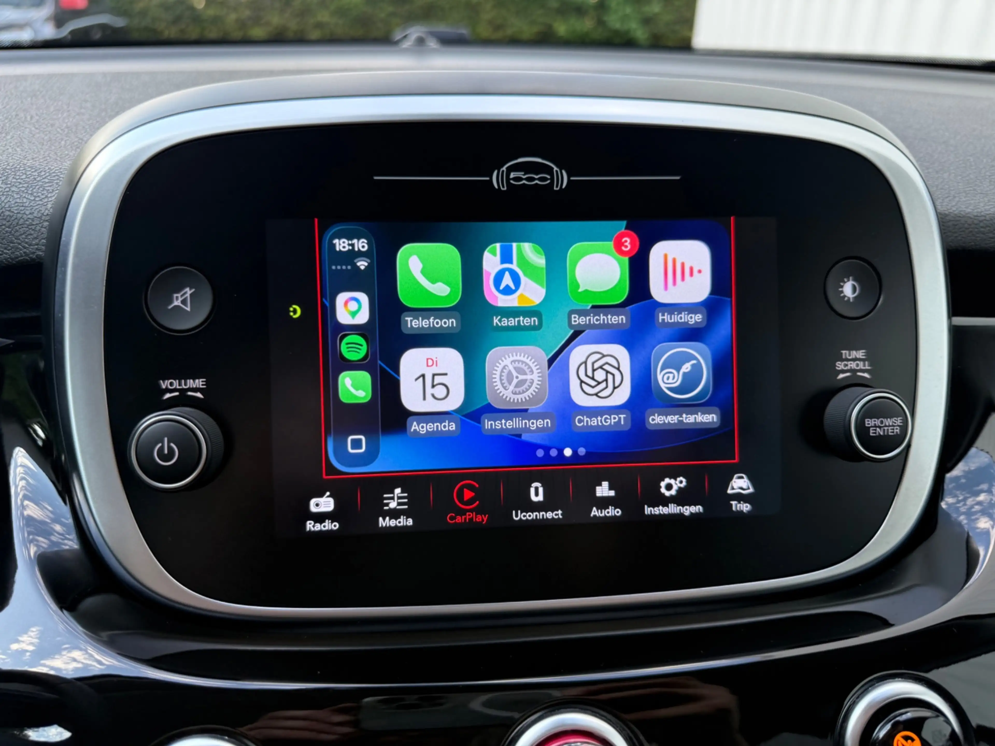 Fiat 500X 1.0 GSE Lounge, CarPlay, PDC, Camera, Trekhaak, 4- — photo 14