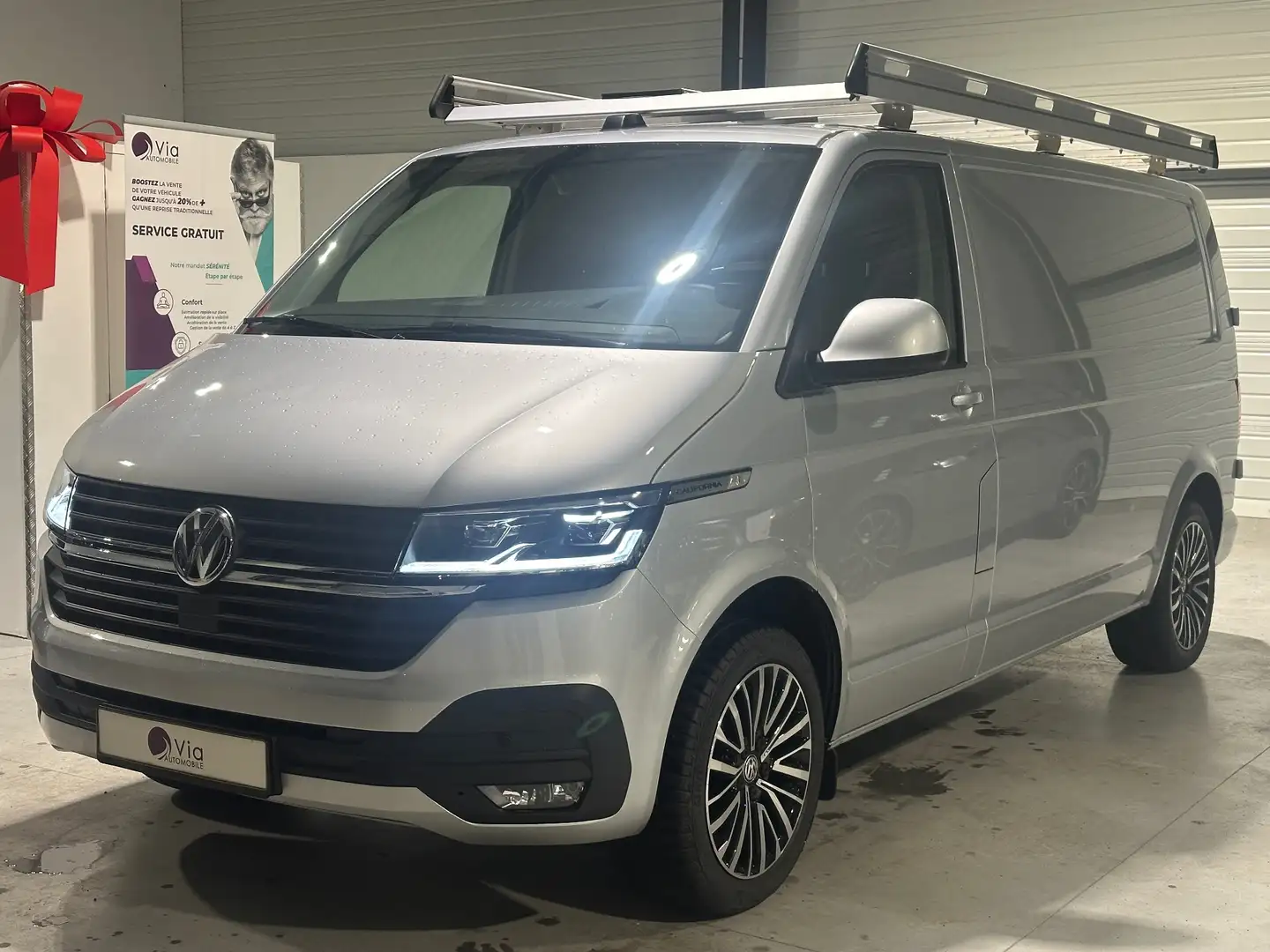 Volkswagen Transporter L2H1 2.0 TDI 204 DSG7 4MOTION BUSINESS Gris - 1
