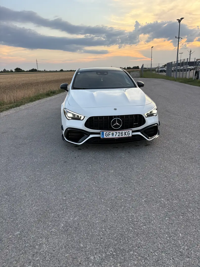 Mercedes-Benz CLA 45 AMG S 4MATIC+ Aut. Weiß - 1