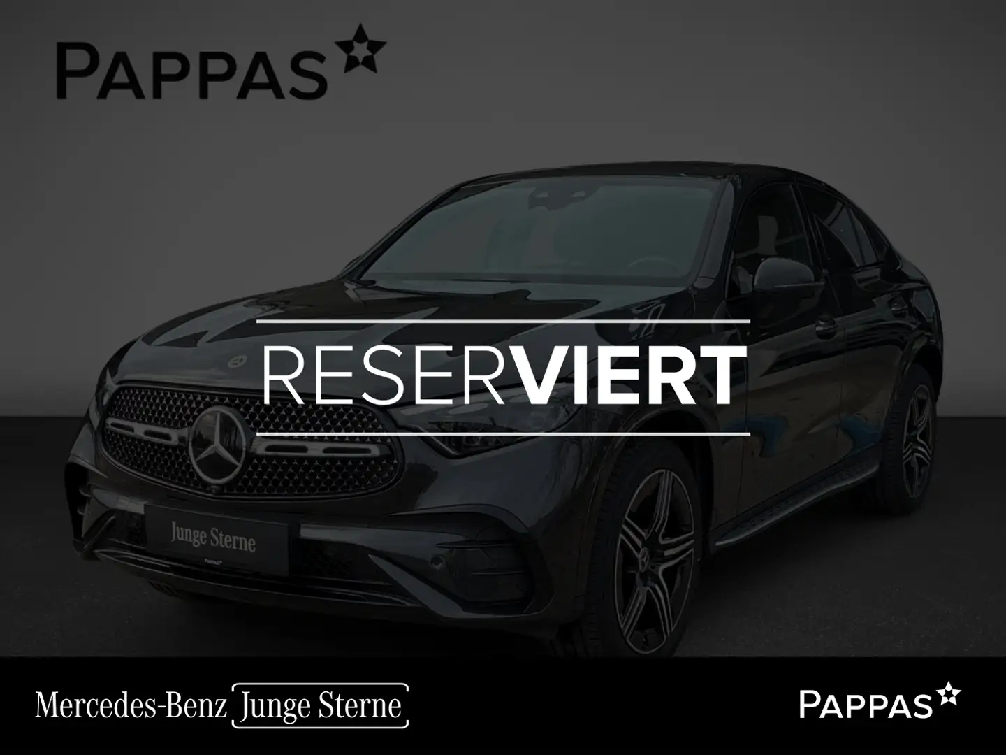 Mercedes-Benz GLC 300 d e 4MATIC mit EQ Hybrid Technologie Coupé AMG Lin Grau - 1