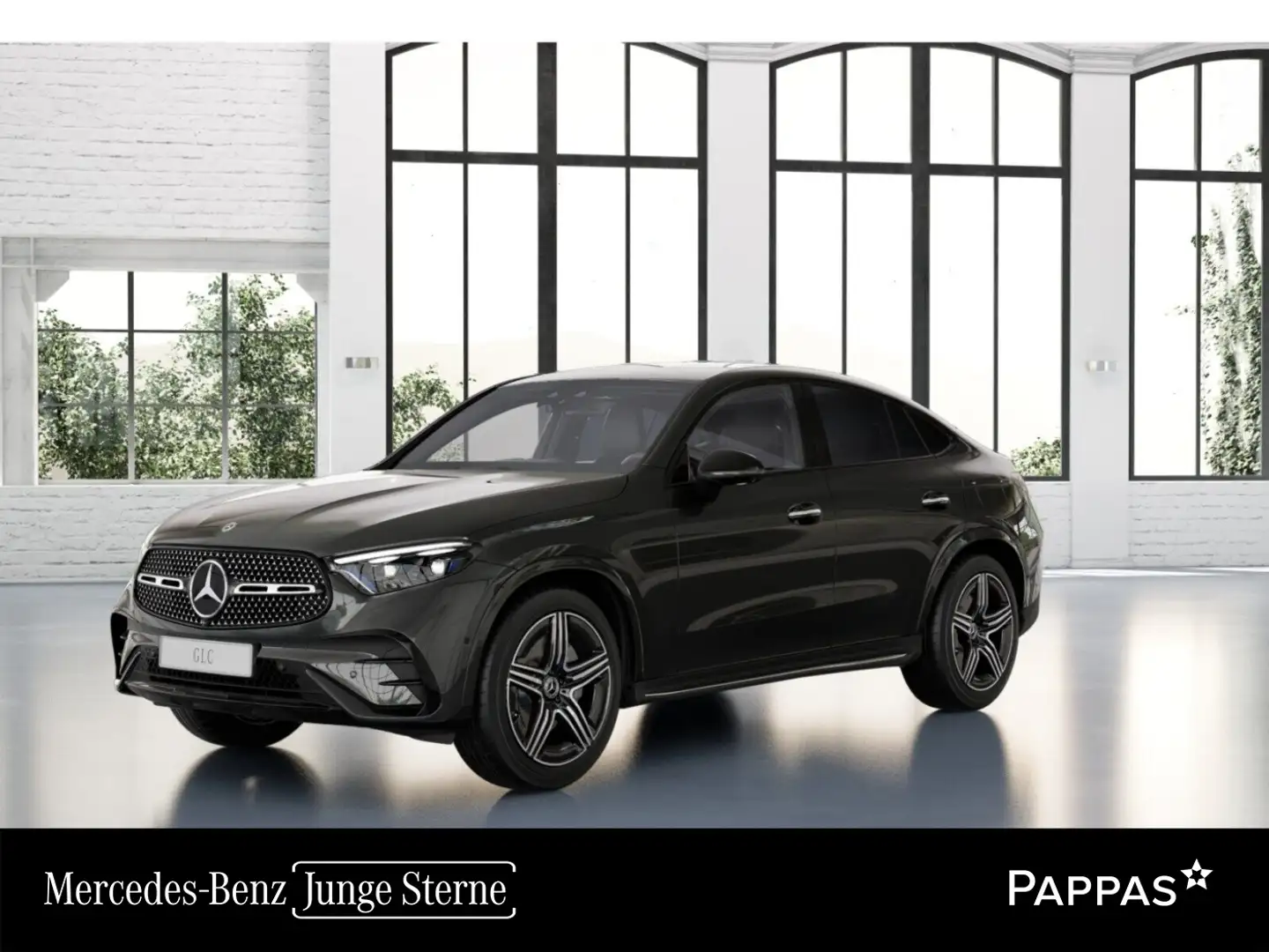 Mercedes-Benz GLC 300 d e 4MATIC mit EQ Hybrid Technologie Coupé Grau - 1