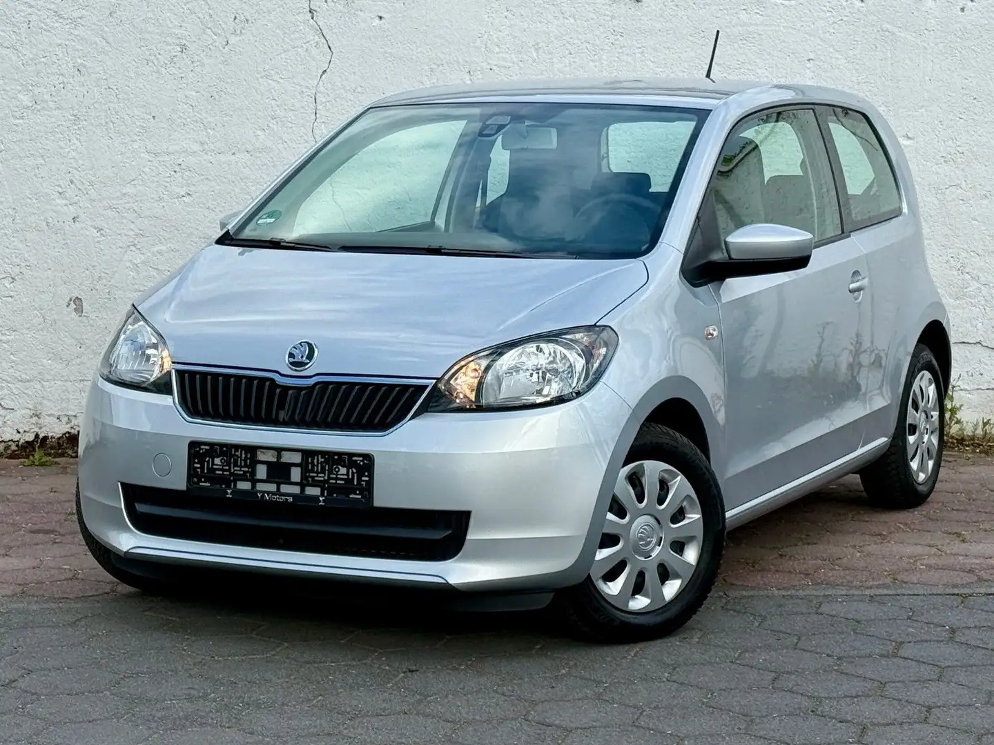 Skoda Citigo /Automatik/Klima/Sitzheizung/PDC/1. Hand Argent - 1