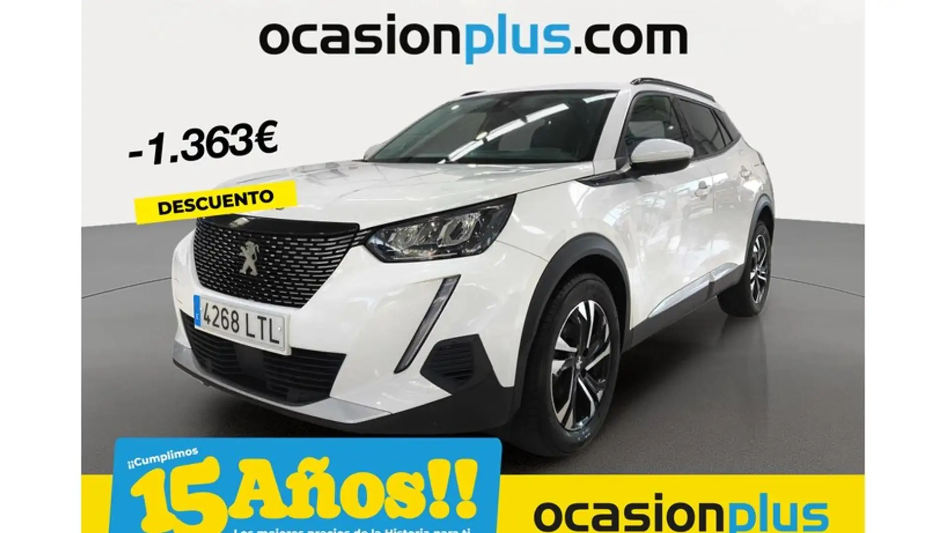 Peugeot 2008 1.5BlueHDi S&S Allure 110 Weiß - 1