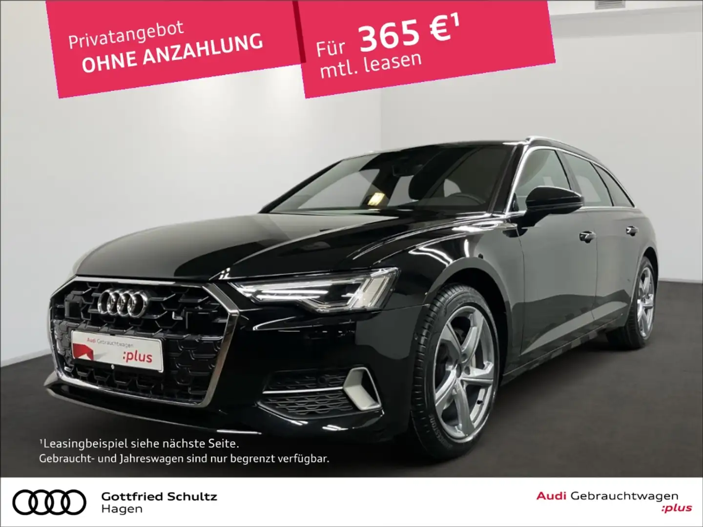 Audi A6 Avant 45 TFSI S-tronic MATRIX NAV AHK ACC advanced Schwarz - 1