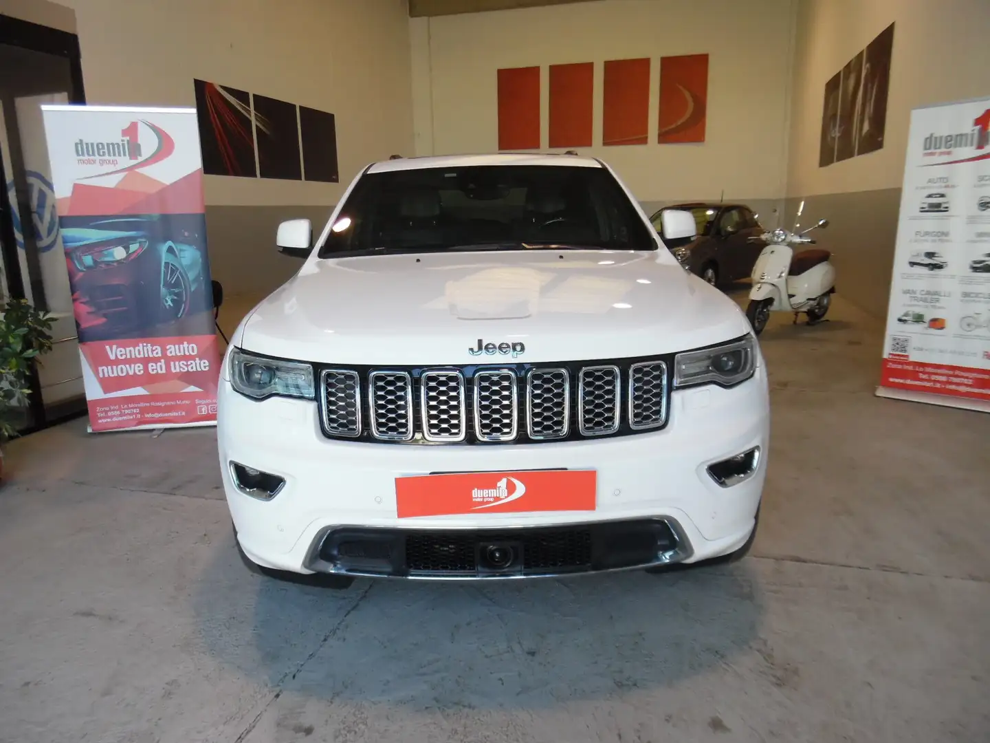 Jeep Grand Cherokee Grand Cherokee 3.0 crd V6 Overland s Bianco - 1