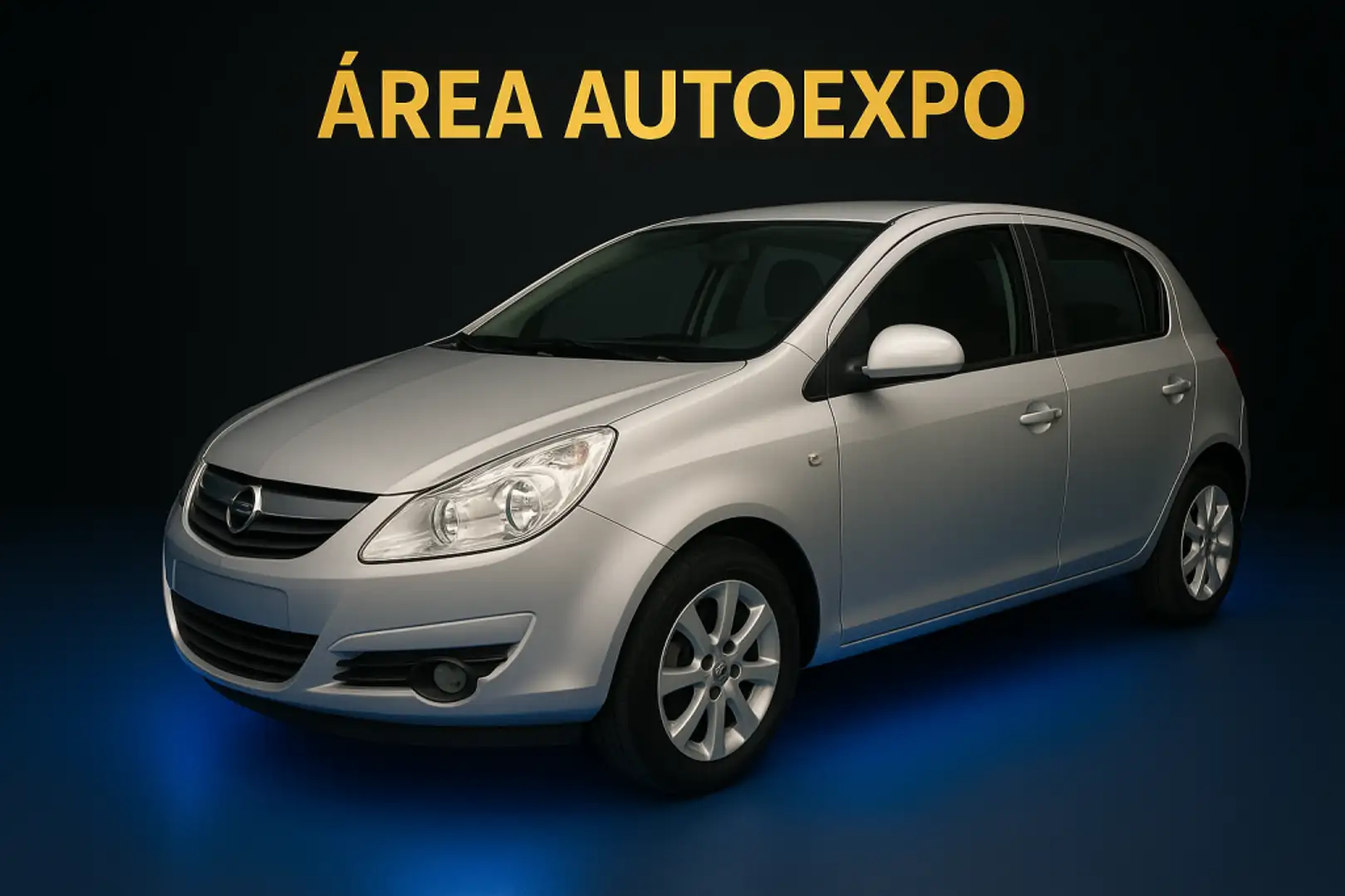 Opel Corsa 1.2 C Mon (146CO2) Plateado - 1