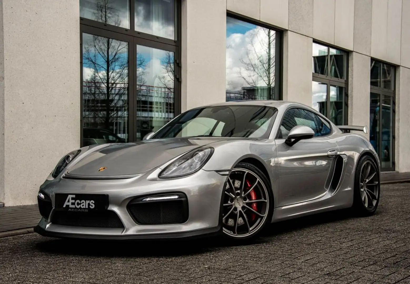 Porsche Cayman 981 GT4 / MANUAL / CARBON CUP SEATS / BELGIAN CAR Plateado - 2