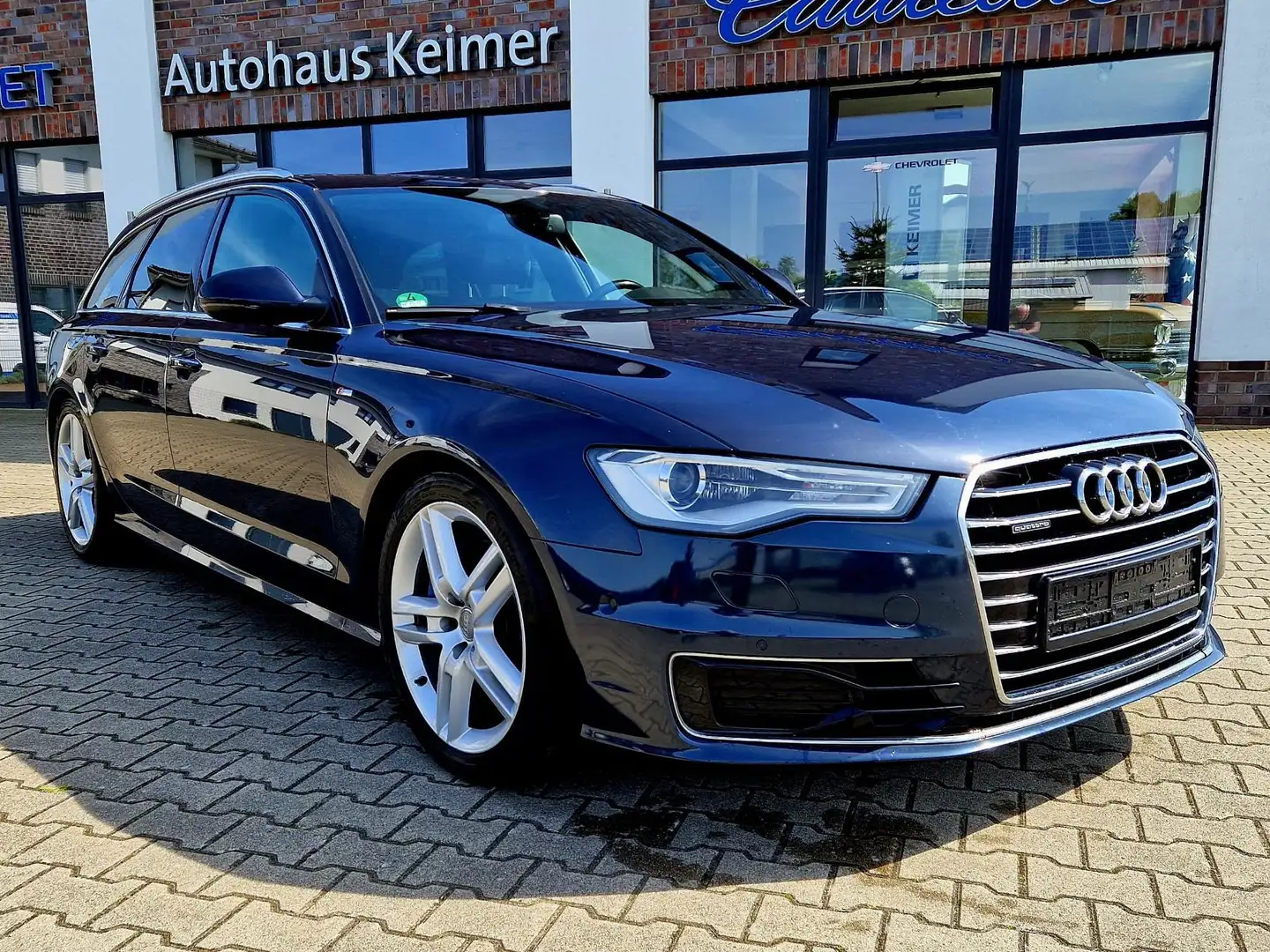 Audi A6 3.0 TDI clean diesel quattro S-Line Bleu - 1