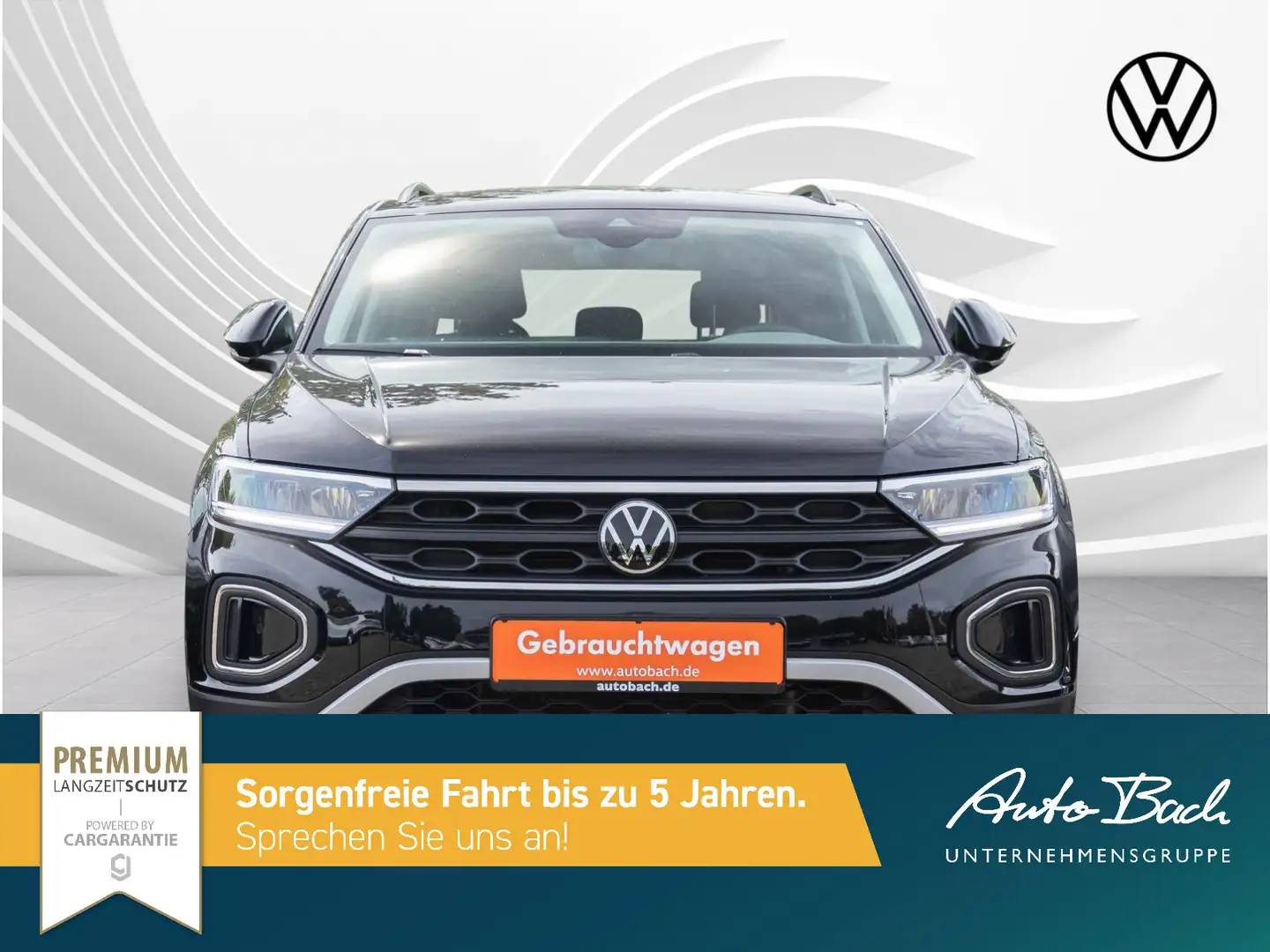 Volkswagen T-Roc 1.0TSI "Life" Navi LED Climatronic Sitzhzg Zwart - 2