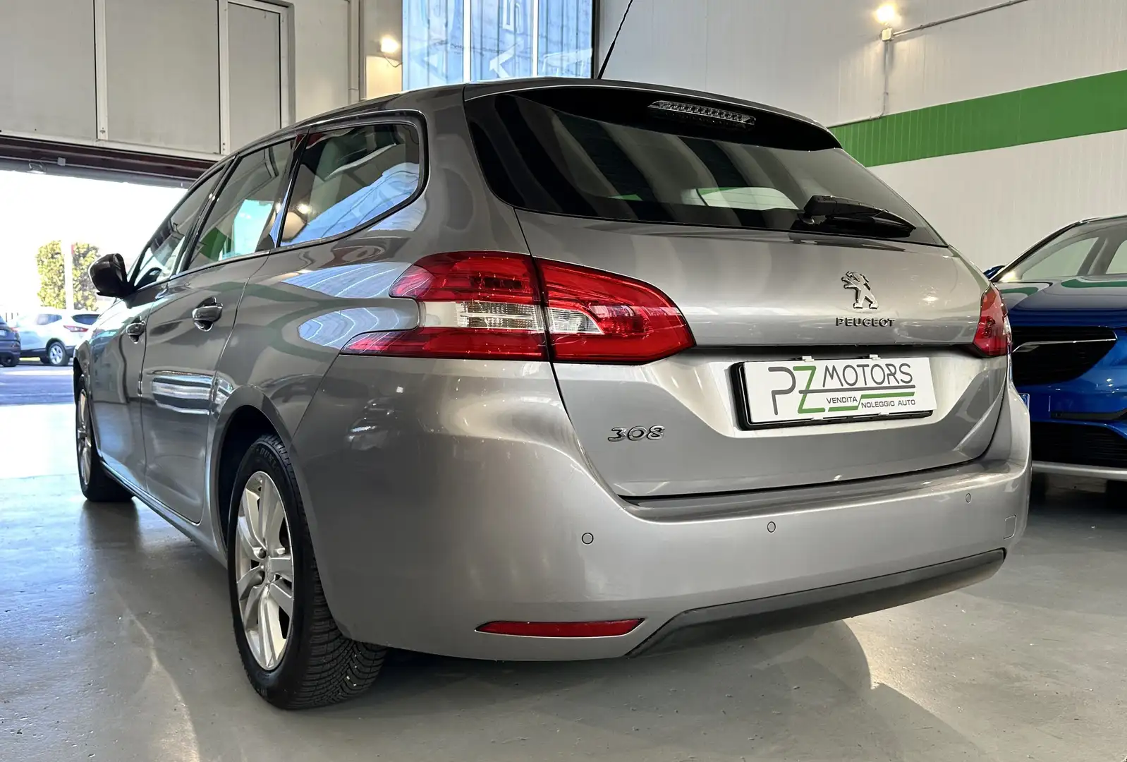 Peugeot 308 SW 1.5 bluehdi Active EAT6 SOLO NOLEGGIO Argent - 2