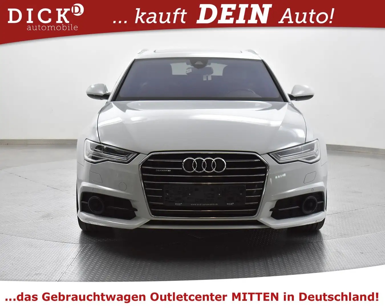 Audi A6 Av 3.0 S LINE 18"+PANO+STDHZ+MATRIX+SOFT+BOSE Weiß - 2