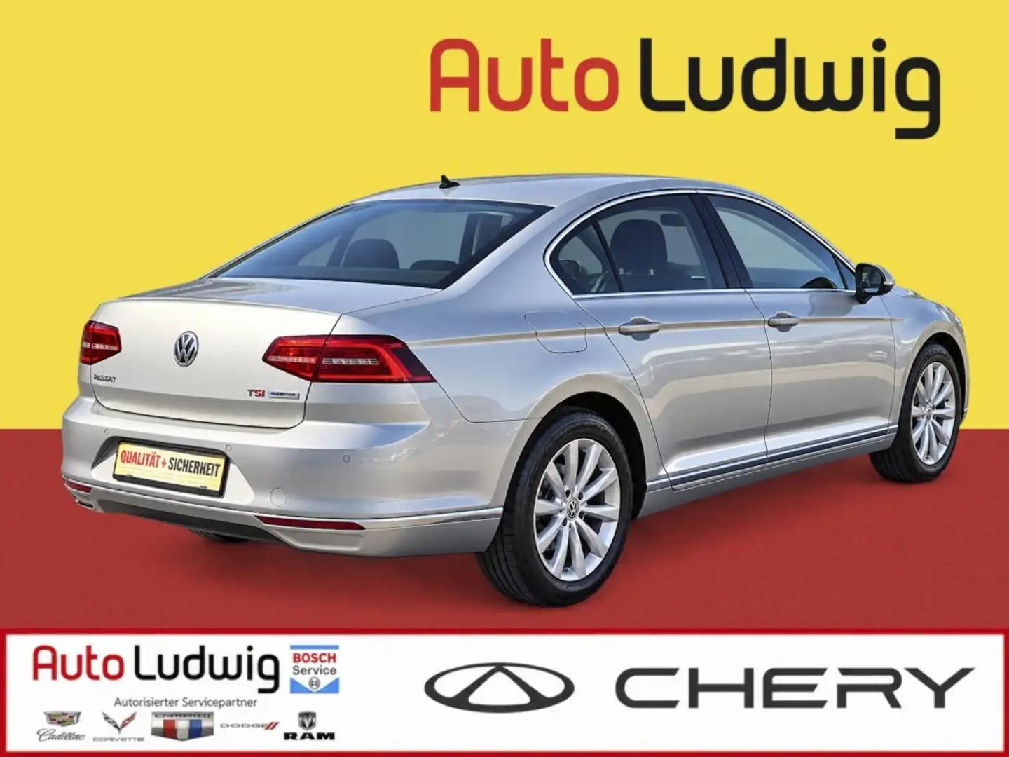 Volkswagen Passat Highline 1,6 TDI*LEDER*PARKPILOT*SHZ*TEMPOMT* Silber - 2