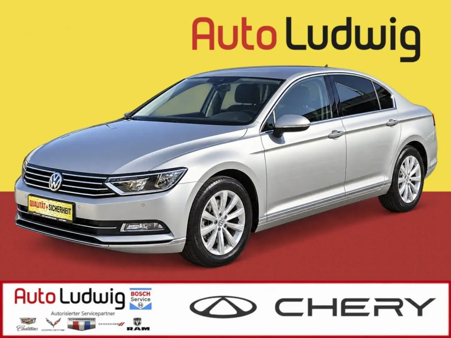 Volkswagen Passat Highline 1,6 TDI*LEDER*PARKPILOT*SHZ*TEMPOMT* Silber - 1