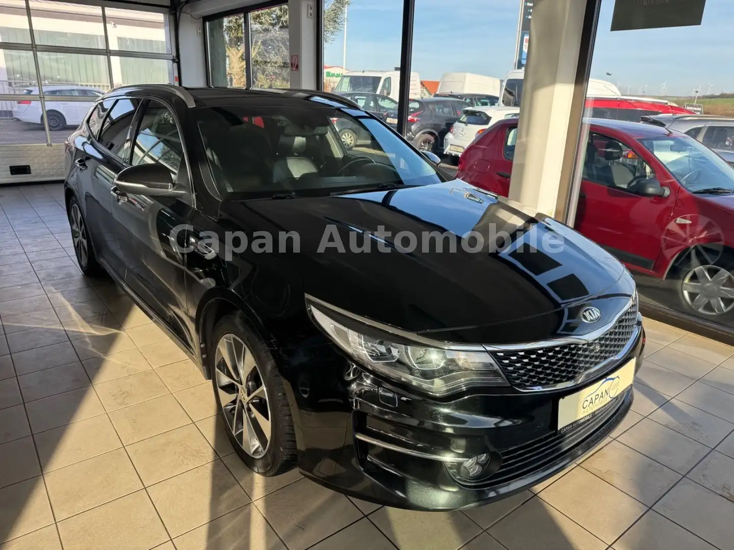 Kia Optima Sportswagon Spirit Navi/Leder/SHZ/EURO6 Schwarz - 1