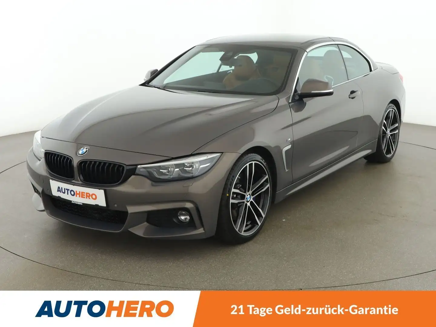 BMW 420 420i M Sport Aut. *LED*CAM*NAVI*HUD*SPUR*TOT*H/K* Beige - 1