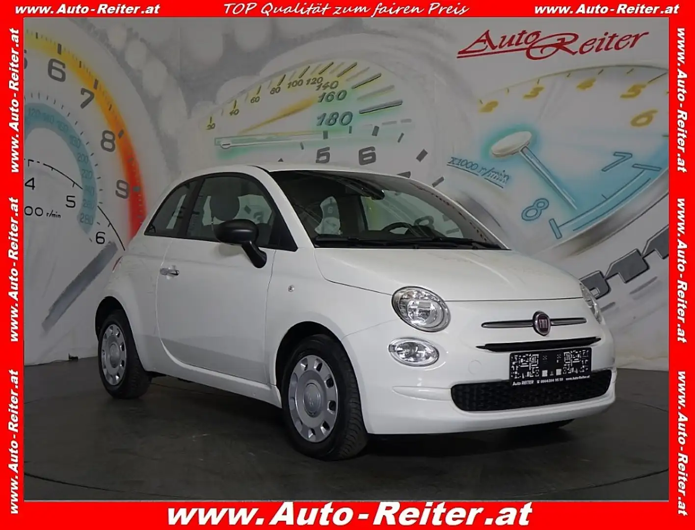 Fiat 500 FireFly Hybrid 70 Cult *TEMPOMAT, KLIMA, ISOFIX* Blanc - 1