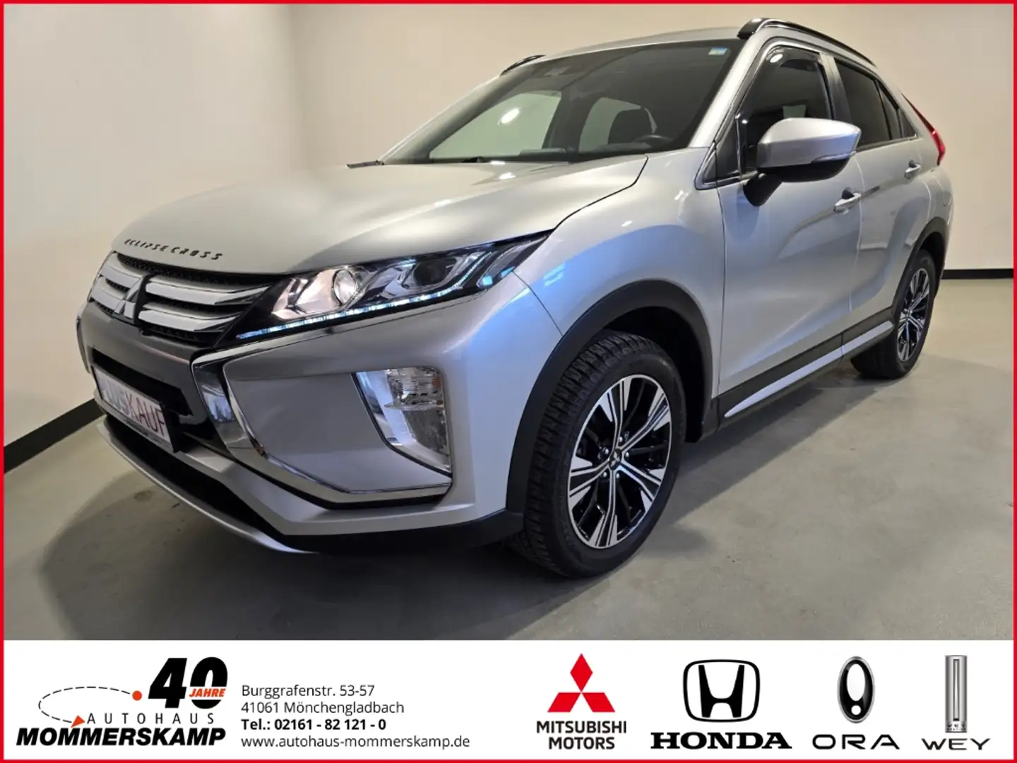 Mitsubishi Eclipse Cross Plus 2WD 1.5+Automatik+AHK+Allwetter+Klima+Kamera+ Silber - 1