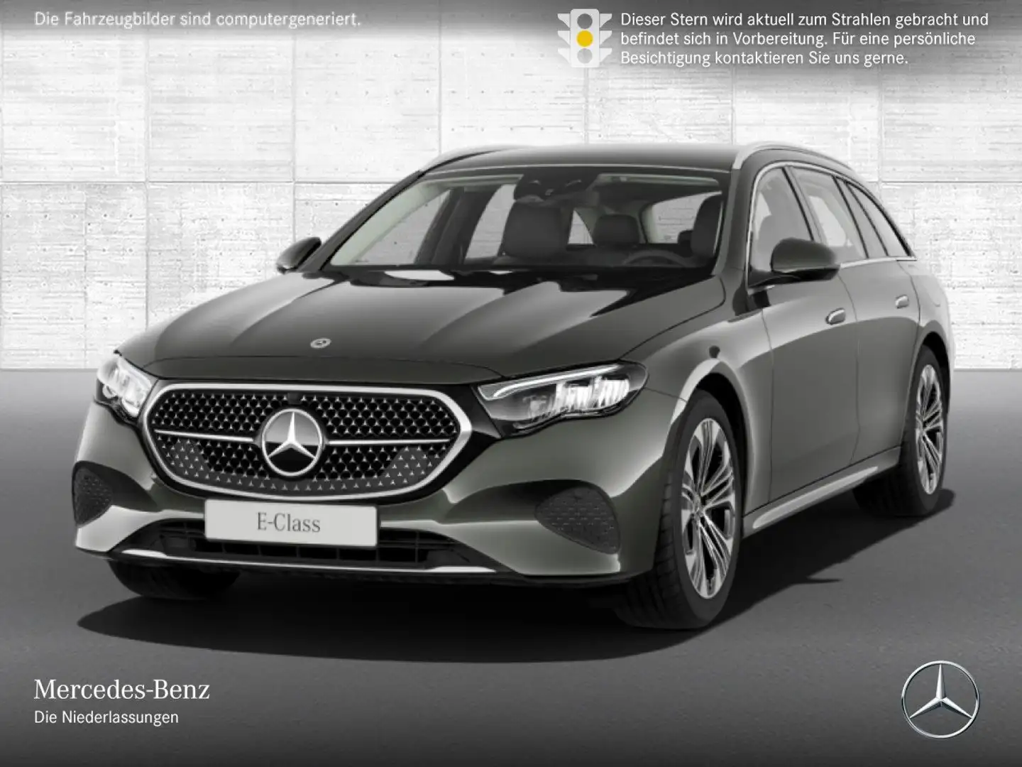 Mercedes-Benz E 300 e T Avantgarde Fahrass Distr+ LED Kamera PTS Grau - 2
