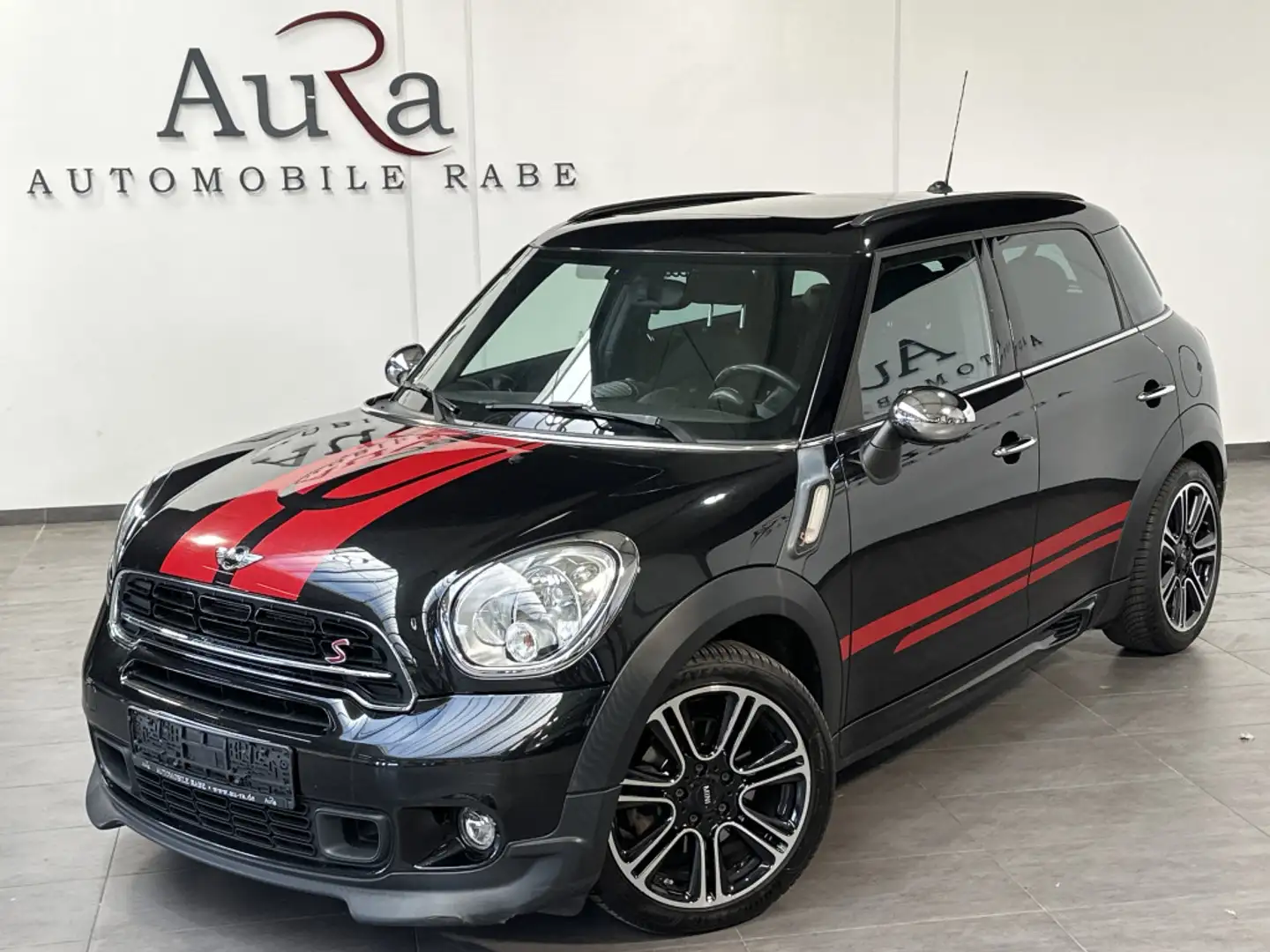 MINI Cooper S Countryman JCW NAV+GLASDACH+BLUETOOTH Black - 1