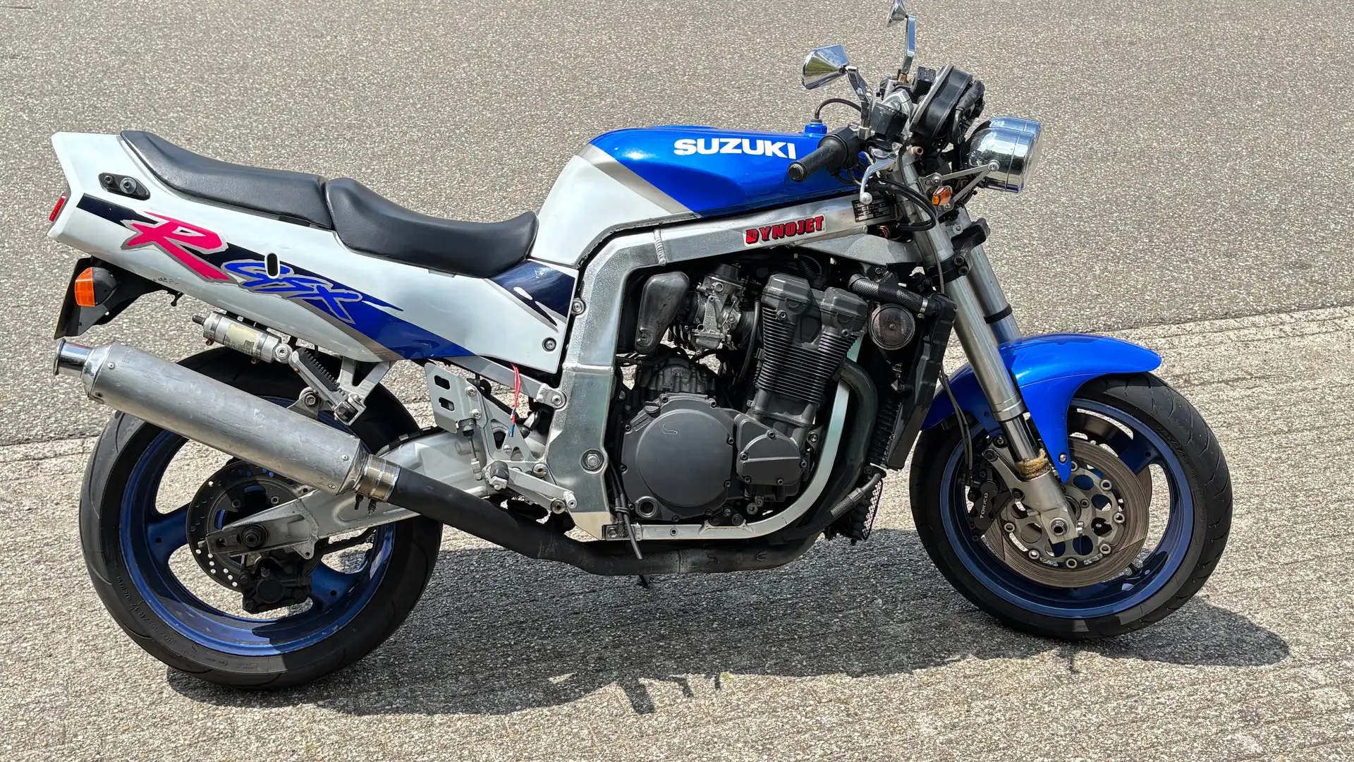 Suzuki GSX 1100 GSX-R1100W Blauw - 1