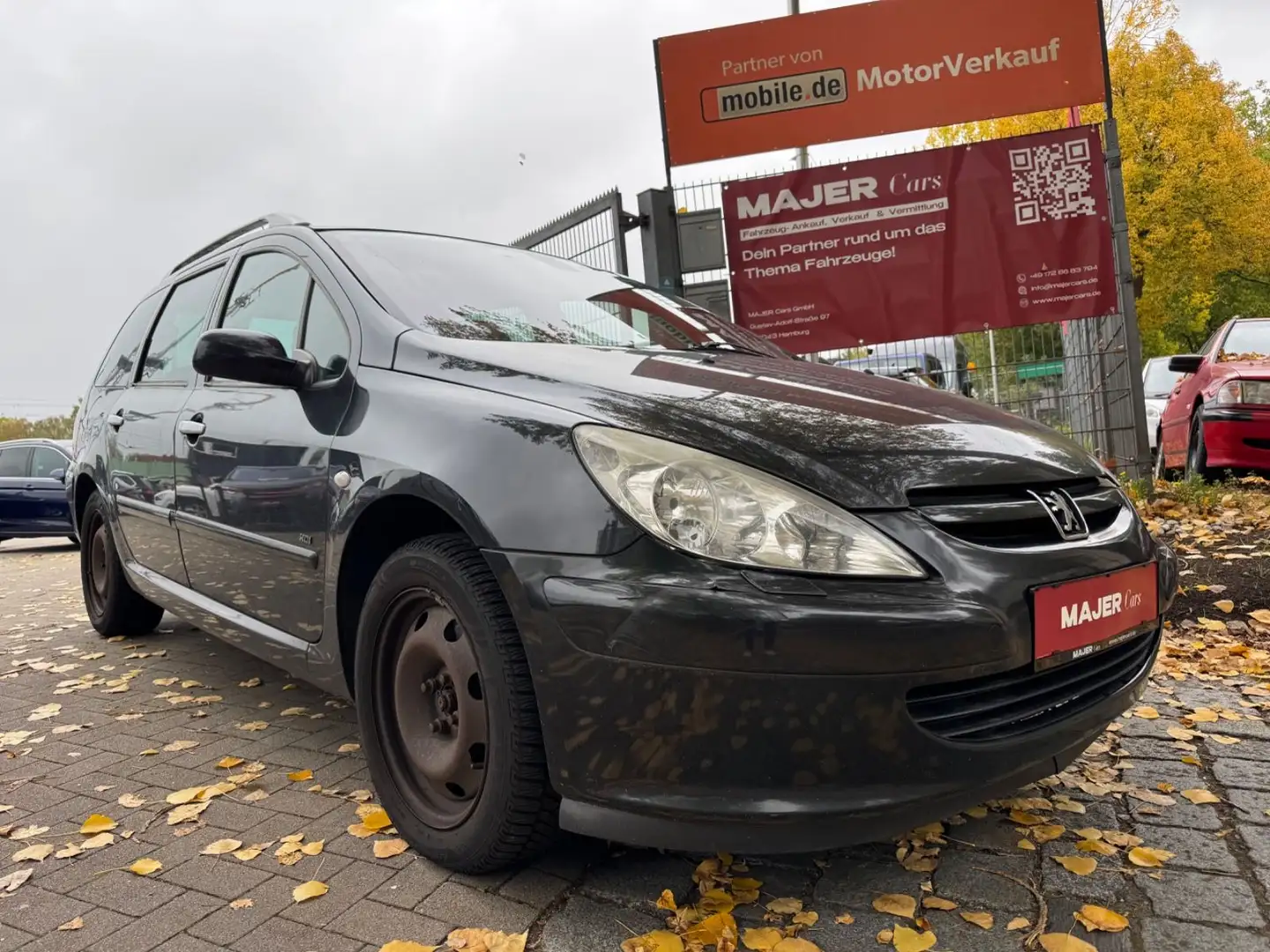 Peugeot 307 SW Premium*LEDER*PANORAMA*SHZ*PDC*KLIMA Noir - 1