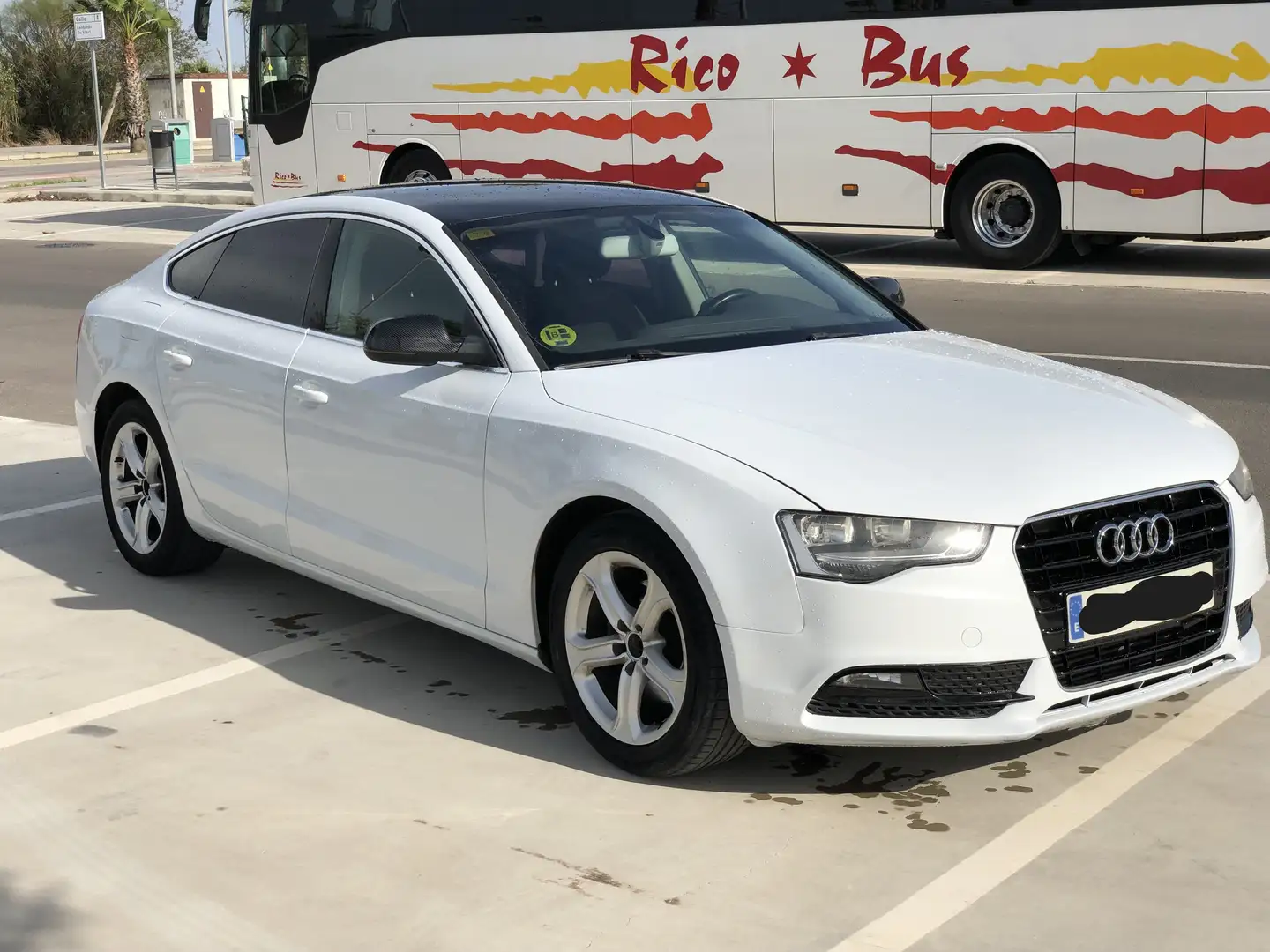 Audi A5 A5 Sportback 2.0 TDI Multitronic 177 CV Blanco - 2