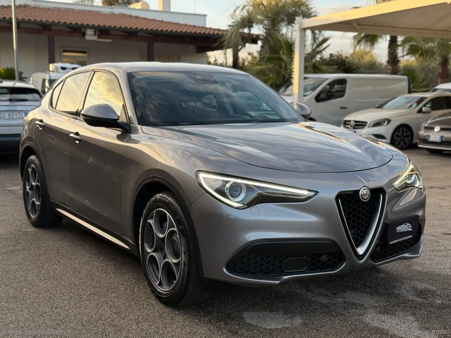 Alfa Romeo Stelvio 2.2 T.diesel 160CV AT8 RWD Sp-T. Grigio - 1