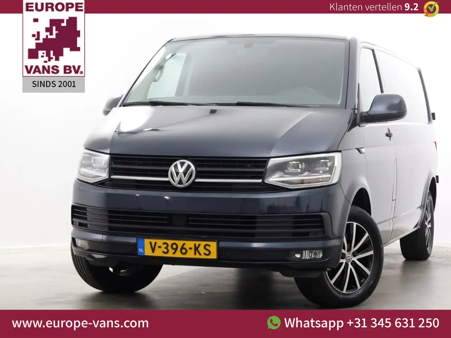 Volkswagen T6 Transporter 2.0 TDI 150pk E6 Lang DSG-Automaat Highline LED/AC Bleu - 1