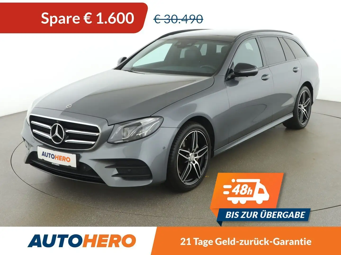 Mercedes-Benz E 220 E 220 d T 4Matic AMG Line Grau - 1