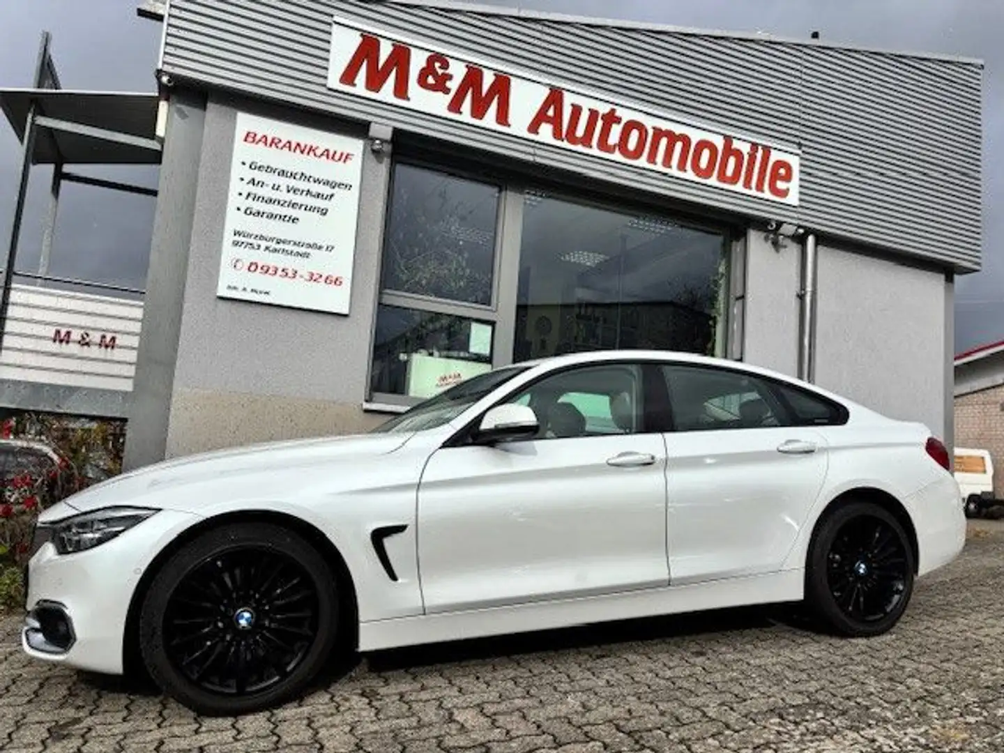 BMW 430 430i xDrive Gran Coupé Luxury *RF-KAM+HEAD-UP* Weiß - 1