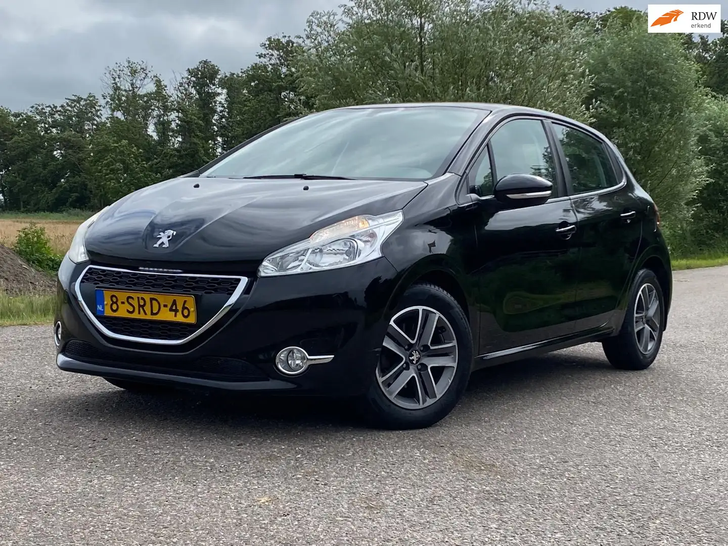 Peugeot 208 1.2 e-VTi Active 5DRS AUTOMAAT NAVI AIRCO NAP NIEU Schwarz - 1