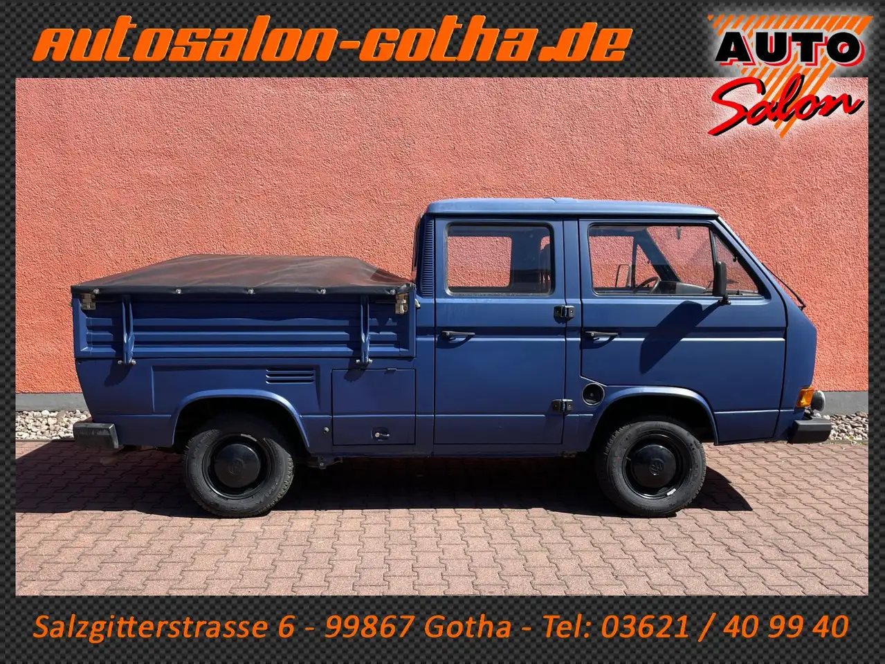 Volkswagen T3 DOKA Pritsche Typ 245/247 1.9 Turbodiesel HKZ, foto 5