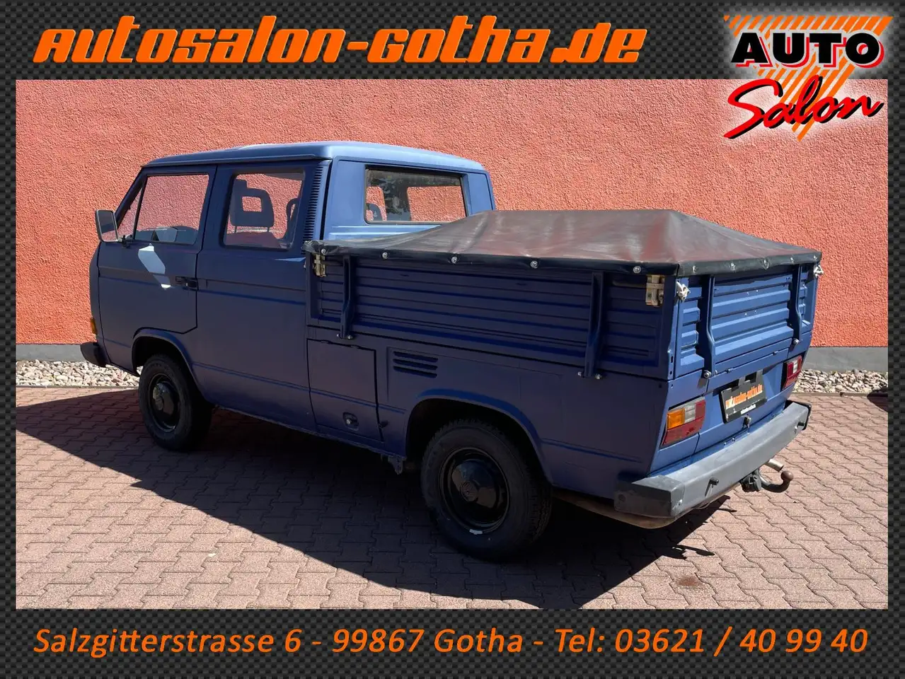 Volkswagen T3 DOKA Pritsche Typ 245/247 1.9 Turbodiesel HKZ, foto 3