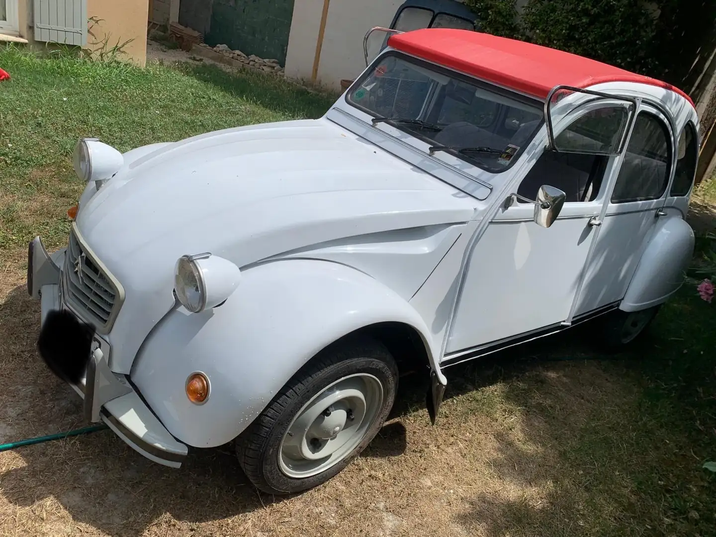 Citroen 2CV Blanc - 1