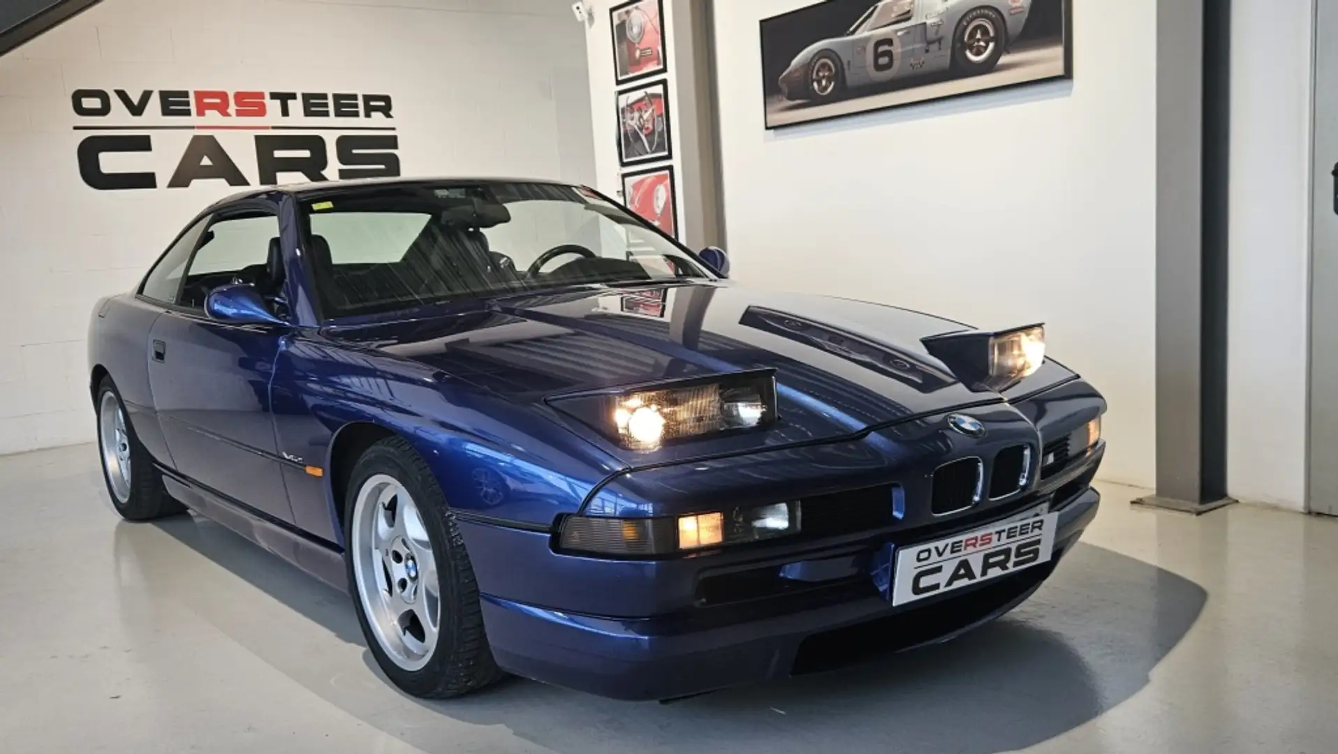BMW 850 850CSi Bleu - 1