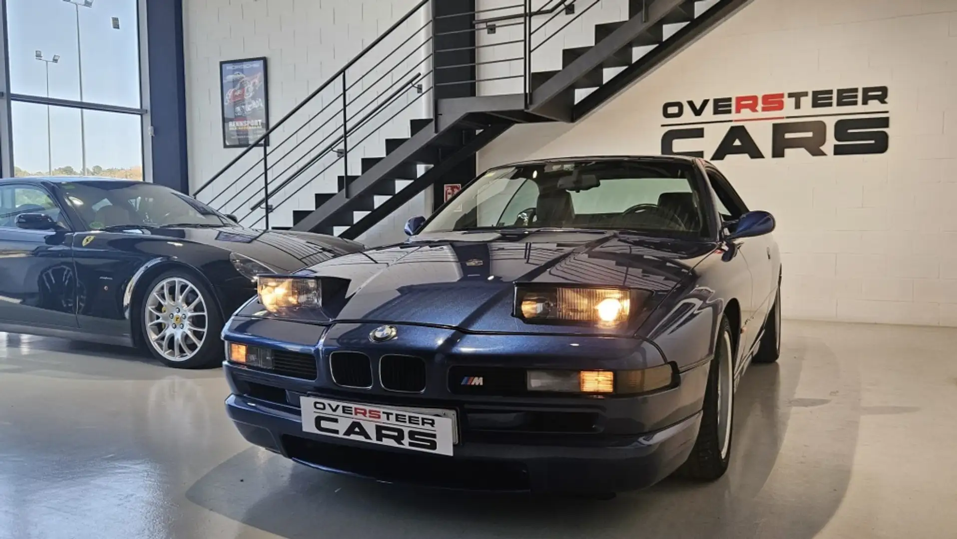 BMW 850 850CSi Bleu - 2