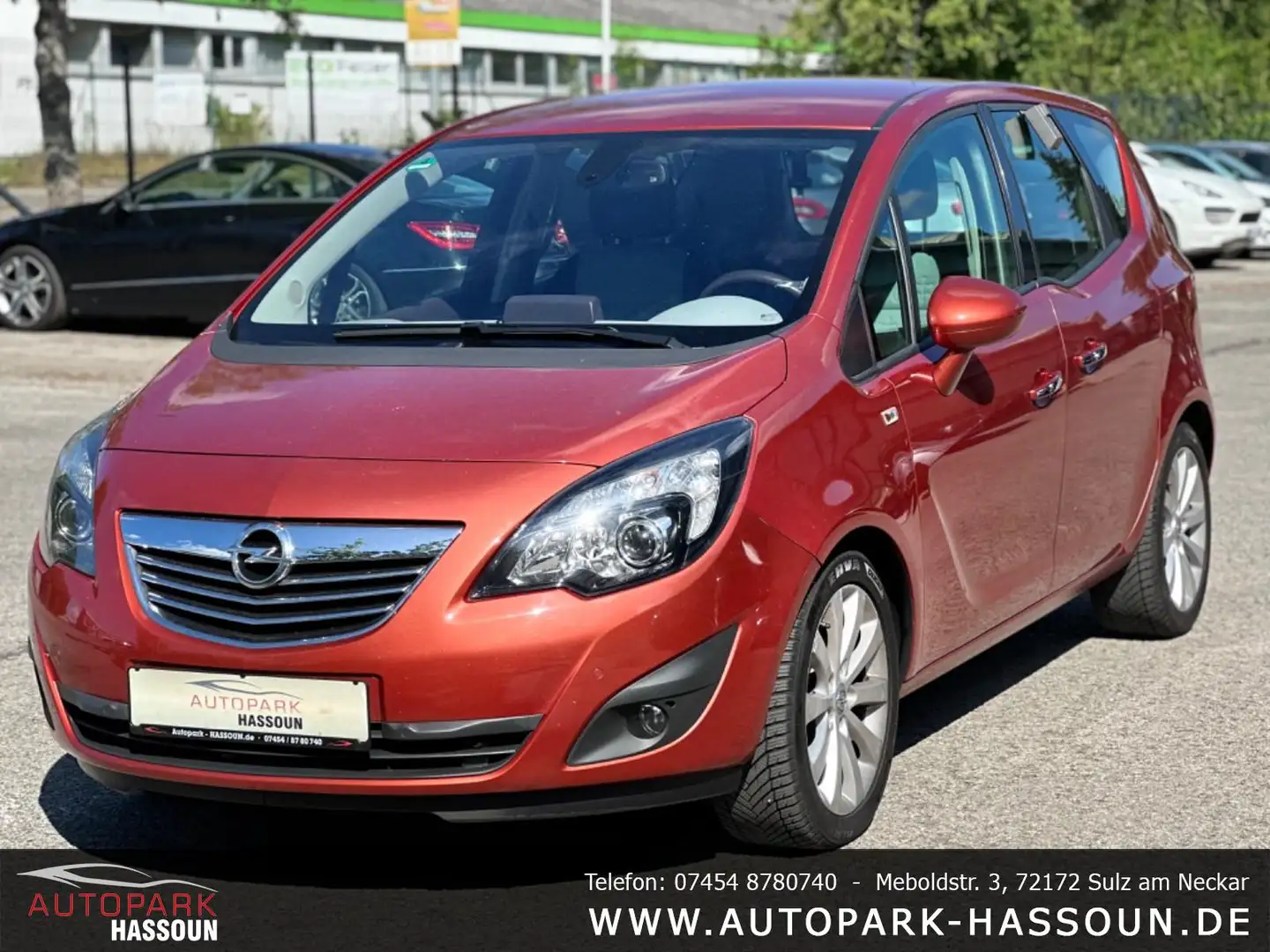 Opel Meriva B Innovation TÜV12/26 1-Jahr Garantie Xenon Navi K Orange - 1