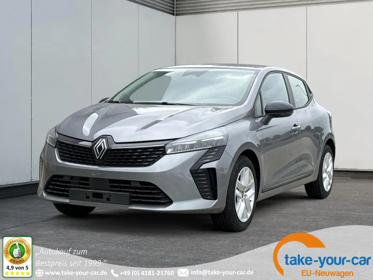 Renault Clio Evolution KAMERA+SHZ+APP+KEYLESS+LED+KLIMA TCe9... Gris - 1