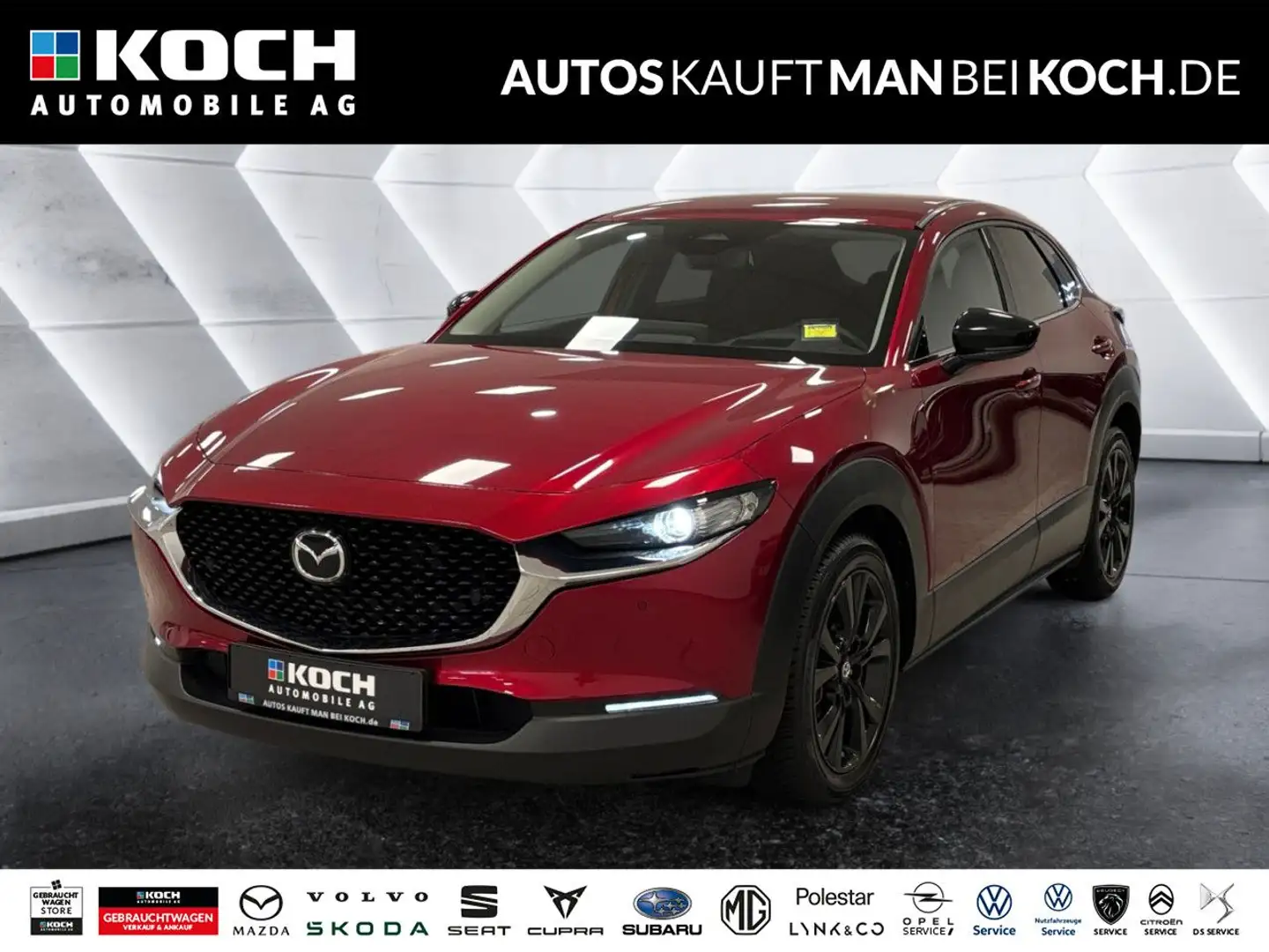 Mazda CX-30 2.0 L M. HYBRID 6GS Homura LED Navi Klima Rot - 1