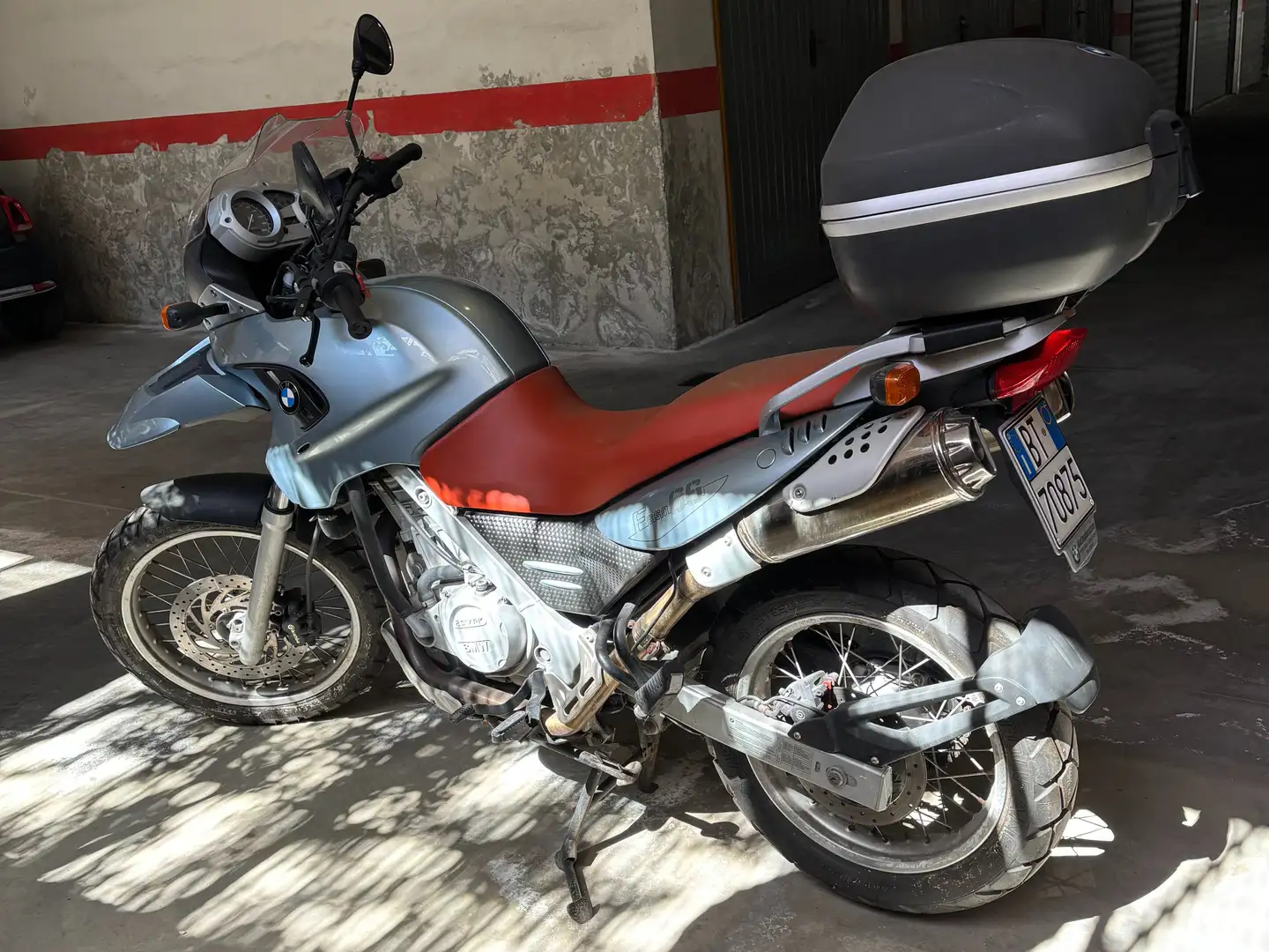 BMW F 650 GS Modrá - 1