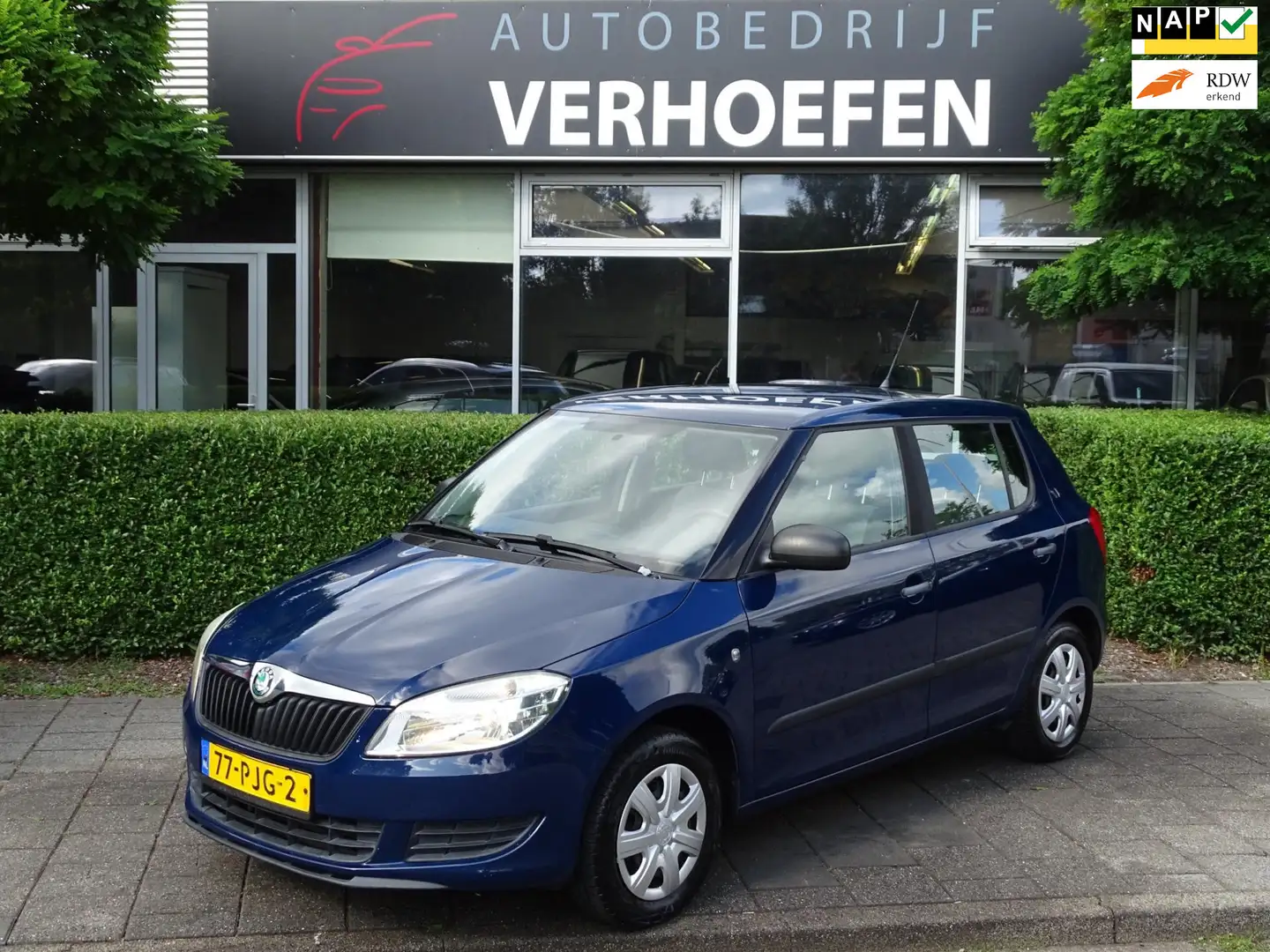 Skoda Fabia 1.2 Comfort - AIRCO - NAP KM - 5 DEURS - TREKHAAK Blauw - 1