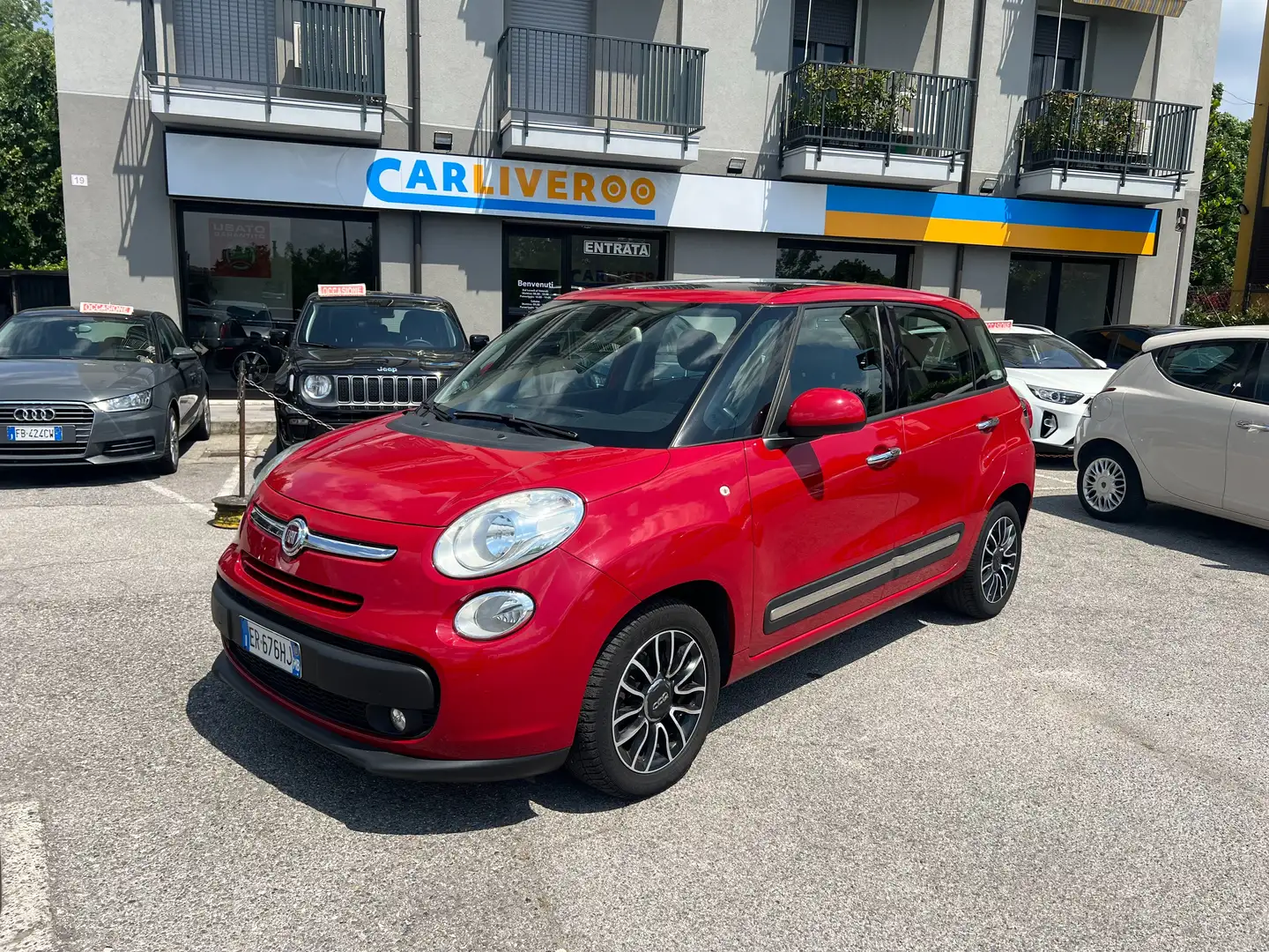 Fiat 500L 1.6 Multijet Lounge S&S 105 Cv Červená - 1