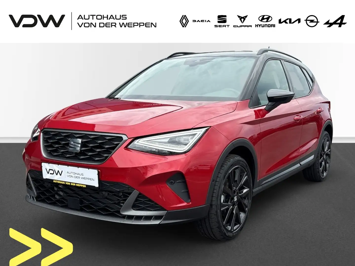 SEAT Arona FR Black Edition TSI DSG Navi SHZ ACC Klima Navi Gris - 1