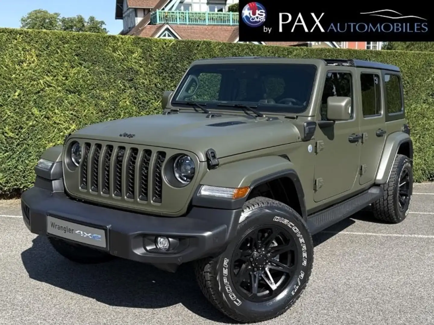 Jeep Wrangler 2.0 T 380ch 4xe Sahara Command Trac Vert - 1