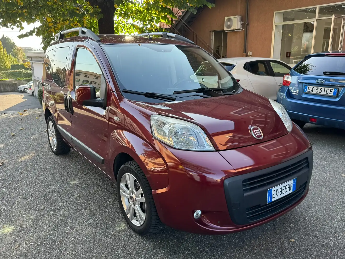 Fiat Qubo 1.4 8v Dynamic 77cv GPL NEOPATENTATI! Rojo - 2