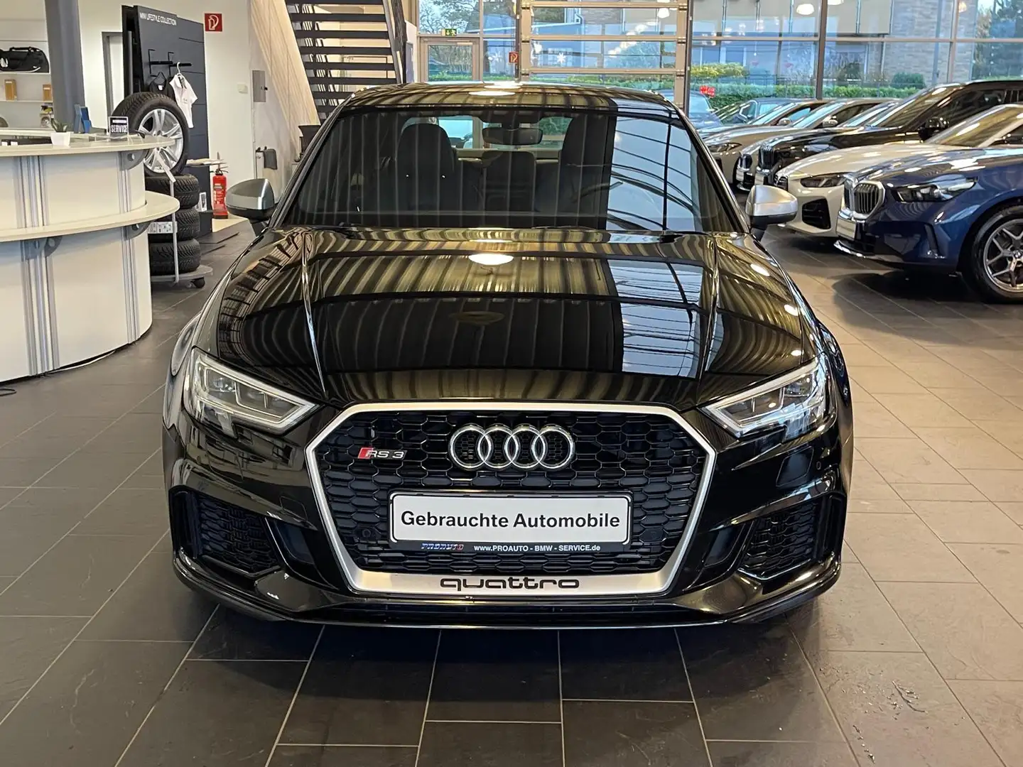 Audi RS3 RS 3 Navi/Leder/19"Alu/280 km/h 2.5 TFSI quattro Schwarz - 2