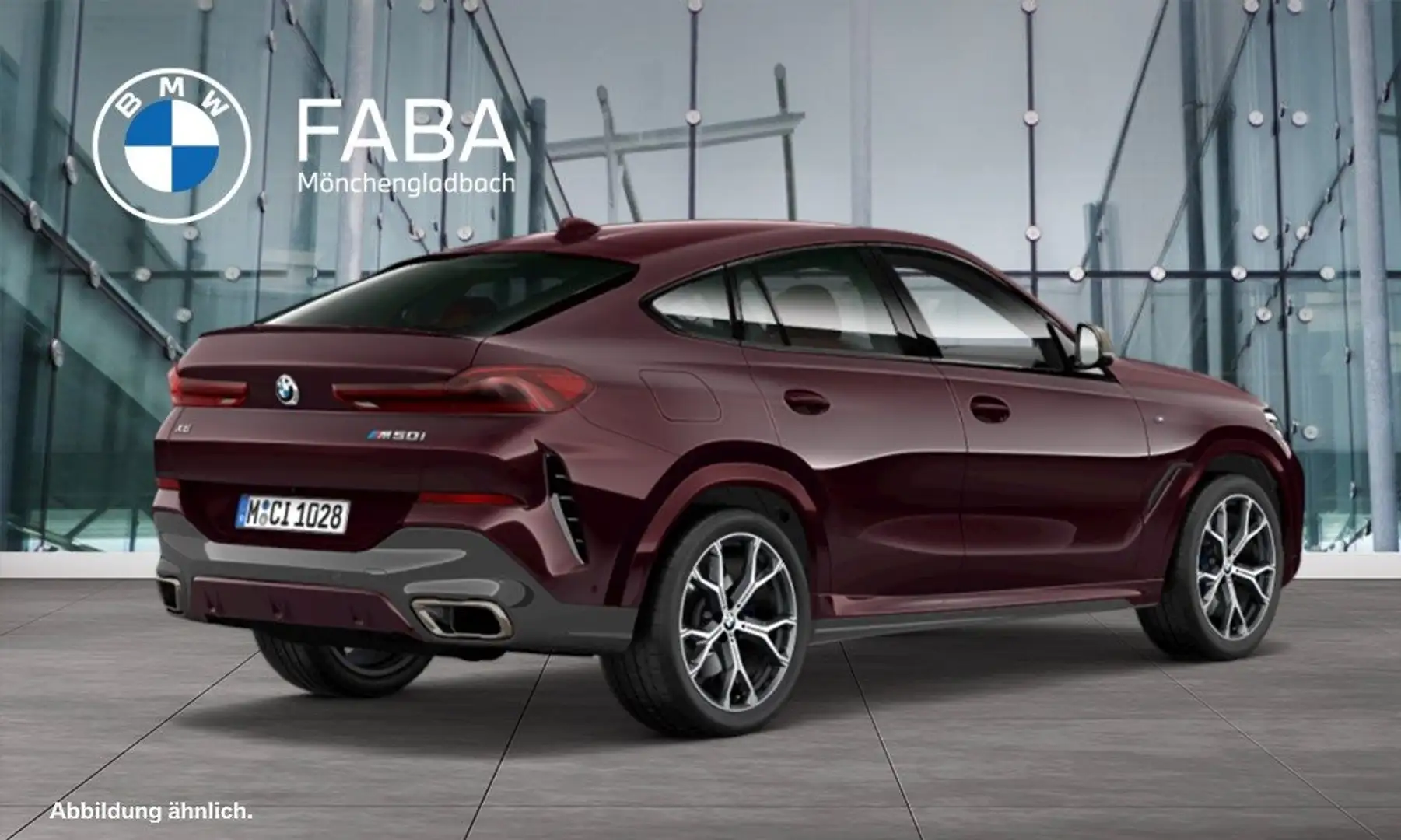 BMW X6 M50i Head-Up HiFi DAB Aktivlenkung LED WLAN Violett - 2